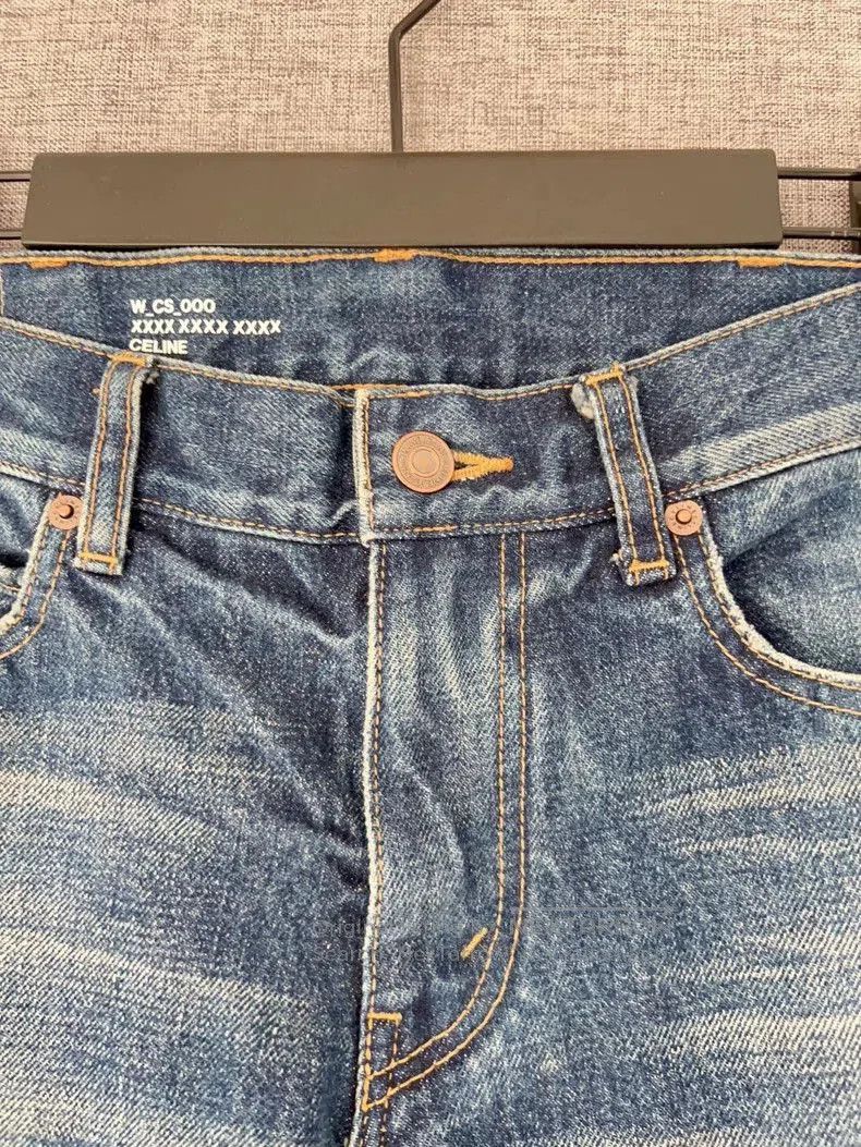 Celine Celine Washed Low. Size US 26 / EU 42 - 3 Thumbnail