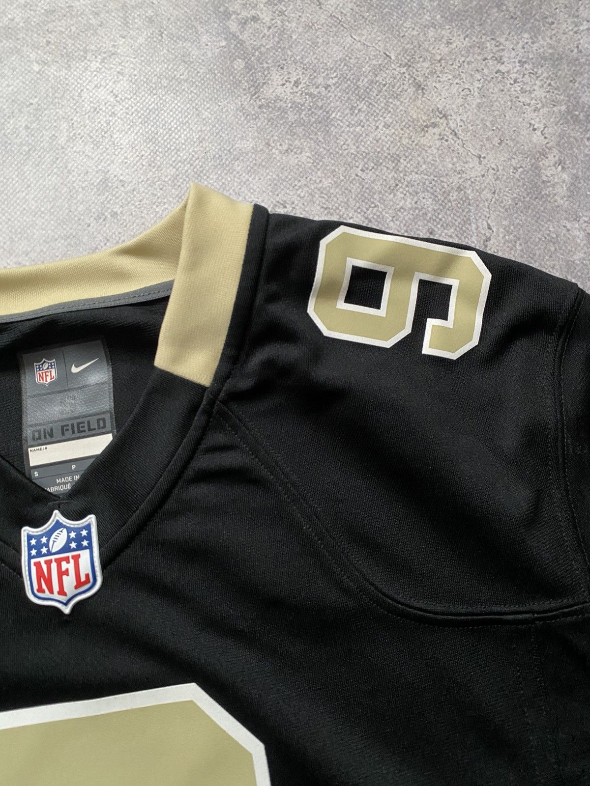 Nike Nike Drew NFL #9 Brees New Orleans Saints Jersey On Field S Size US S / EU 44-46 / 1 - 4 Thumbnail