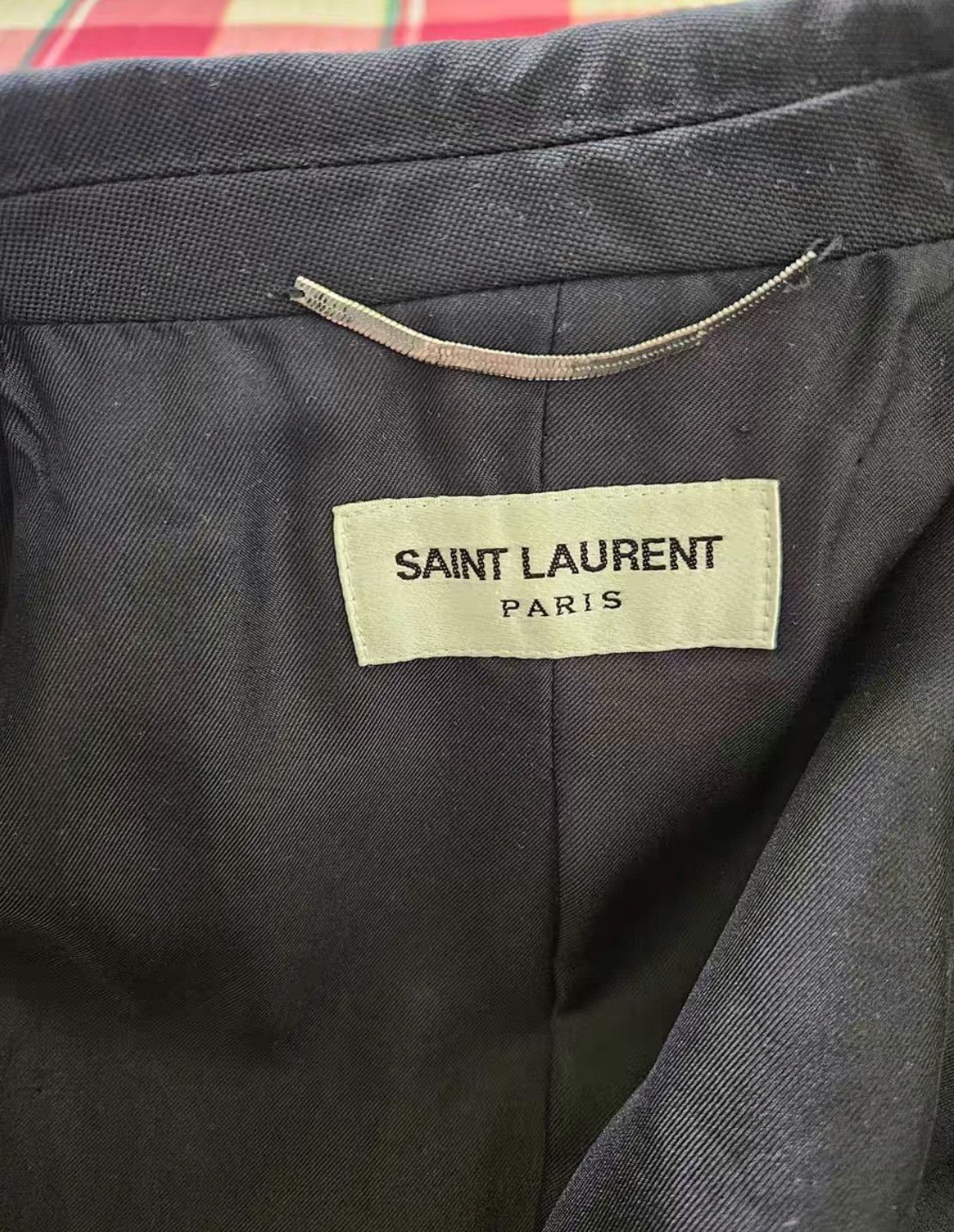 Saint Laurent Paris Sz 44 Saint Laurent Paris Smoking Blazer Jacket-2508 Size US S / EU 44-46 / 1 - 5 Thumbnail