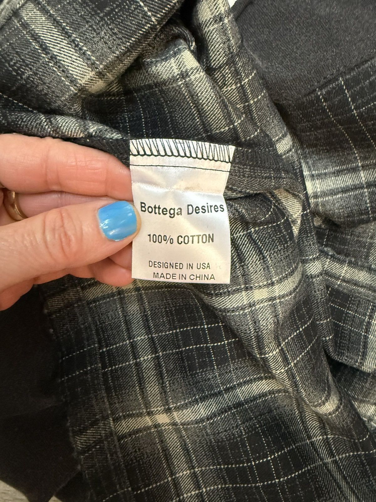 Bottega Desires Bottega Desires Hybrid Flannel L/S Tee Size US S / EU 44-46 / 1 - 6 Thumbnail
