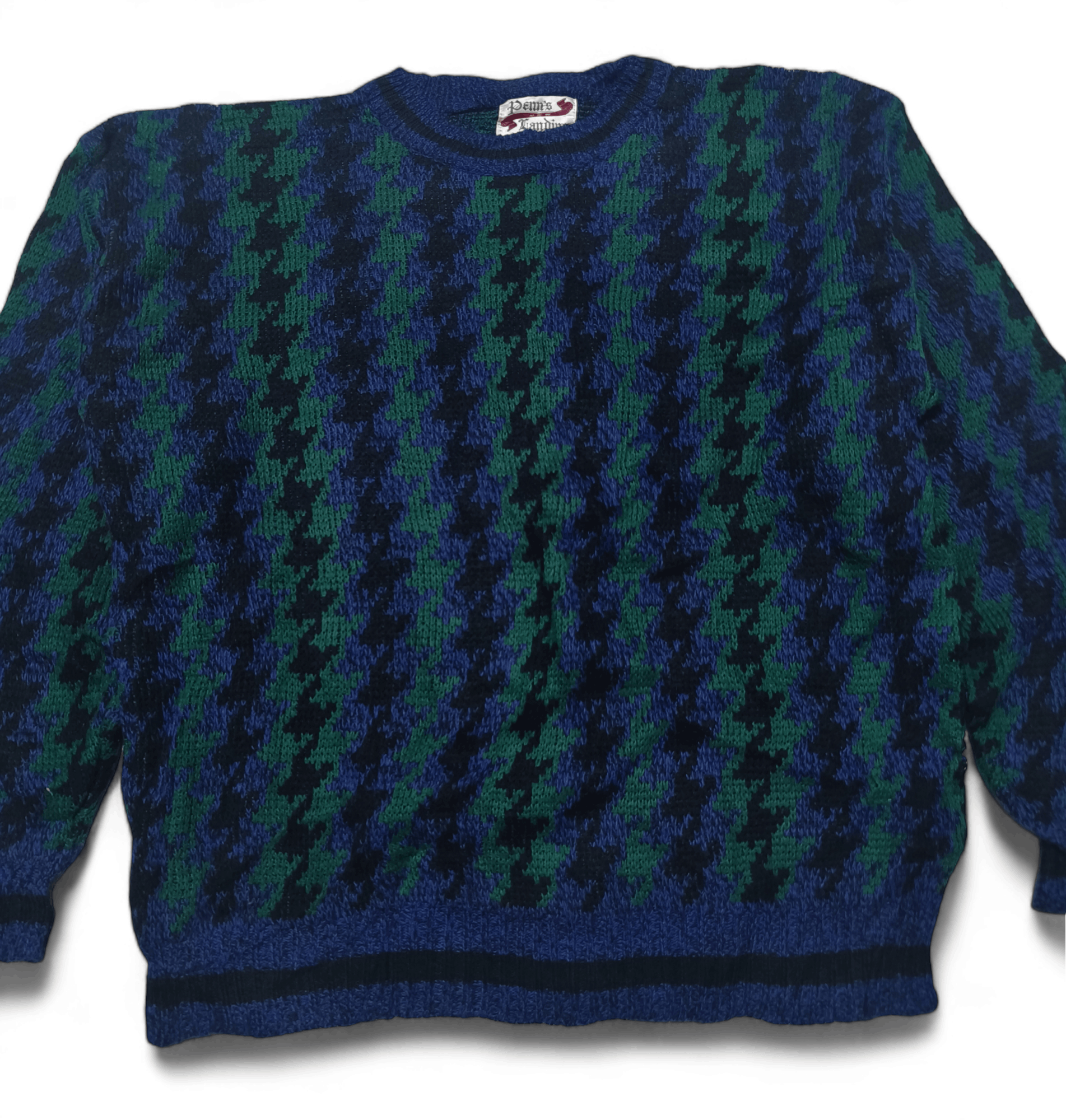 Other Vintage 90s PENNS LANDING by Van Heusen Knit Acrylic Sweater Size US XL / EU 56 / 4 - 2 Thumbnail