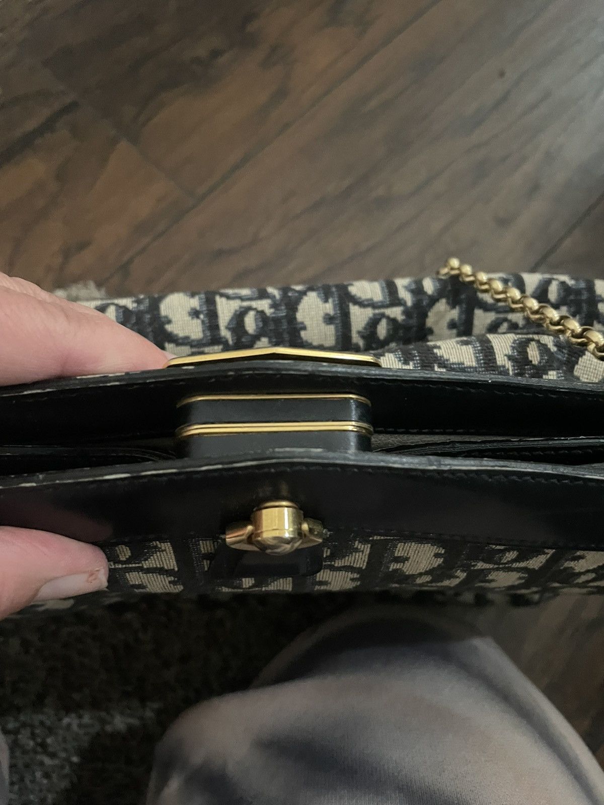 Dior Christian Dior Vintage Monogrammed Frame Shoulder Bag Size ONE SIZE - 4 Thumbnail