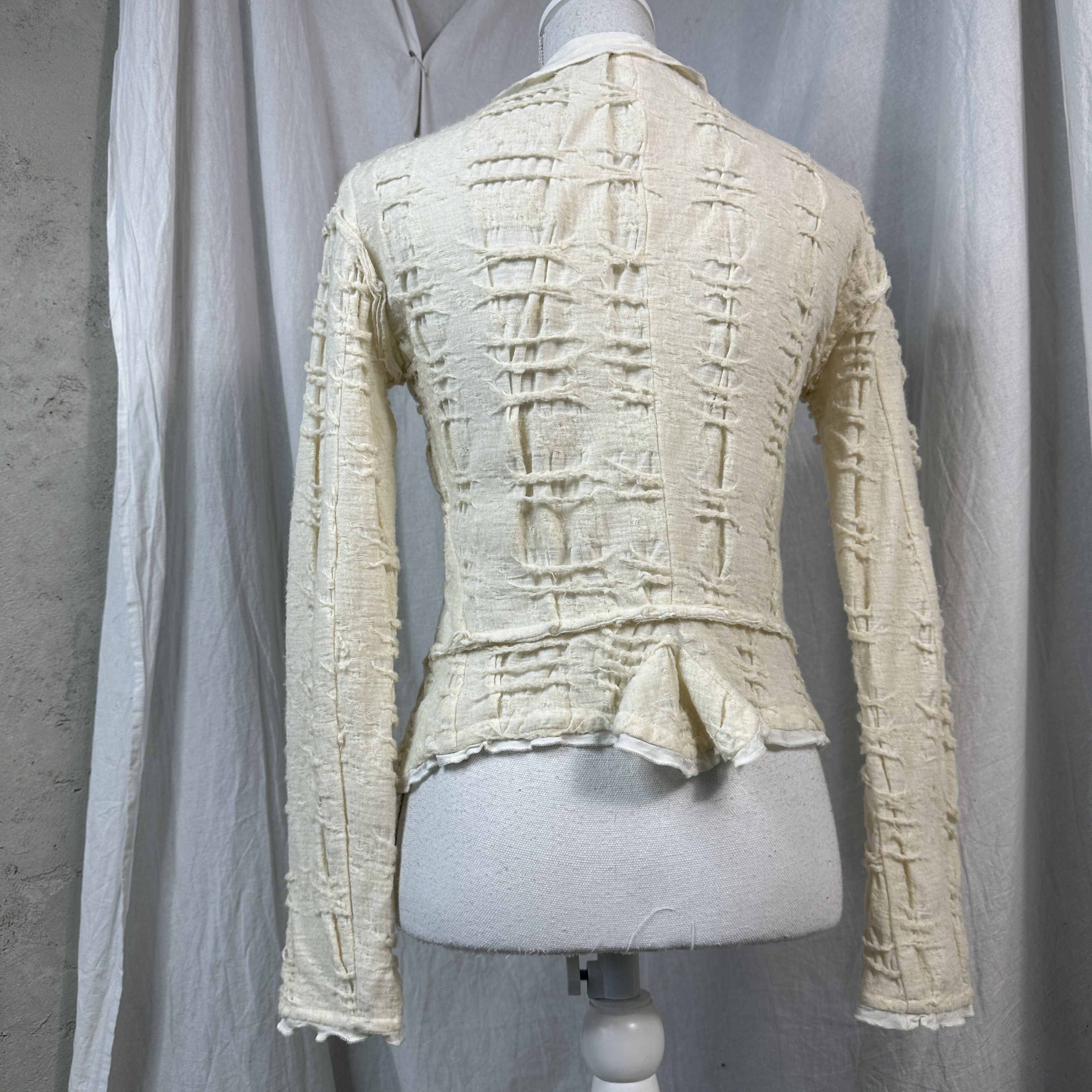 Marithe + Francois Girbaud × Vintage Vintage Marithe + Francois Girbaud Distressed jacket Size XS / US 0-2 / IT 36-38 - 10 Thumbnail