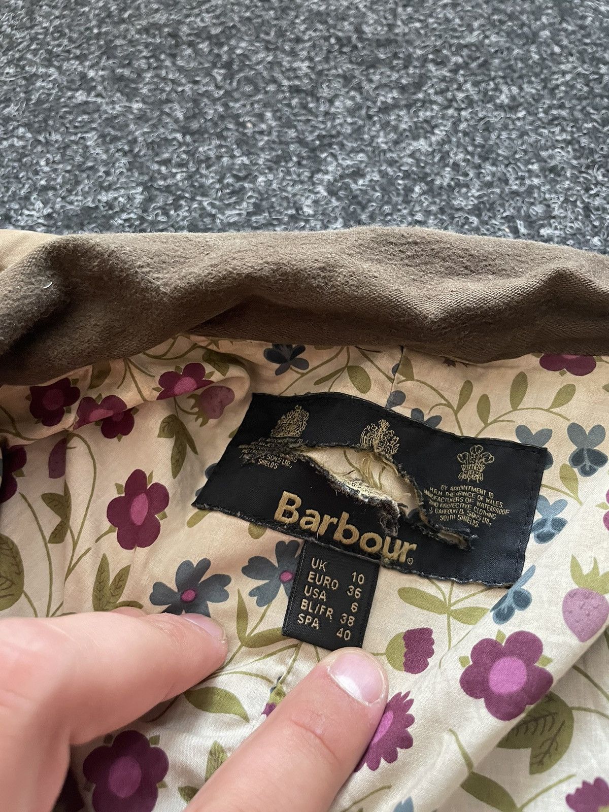 Barbour × London Fog Waxed barbour jacket coat blazer wax old Great Britain Size M / US 6-8 / IT 42-44 - 2 Thumbnail