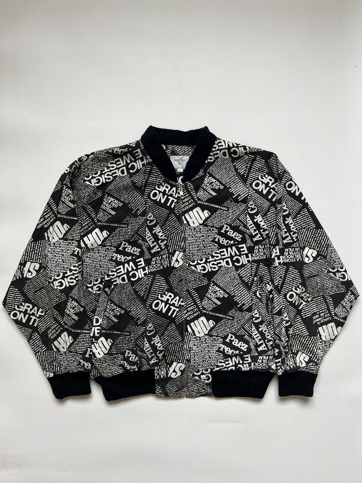 Japanese Brand Magestad Japanese All Over Print Bomber Size US M / EU 48-50 / 2 - 1 Thumbnail