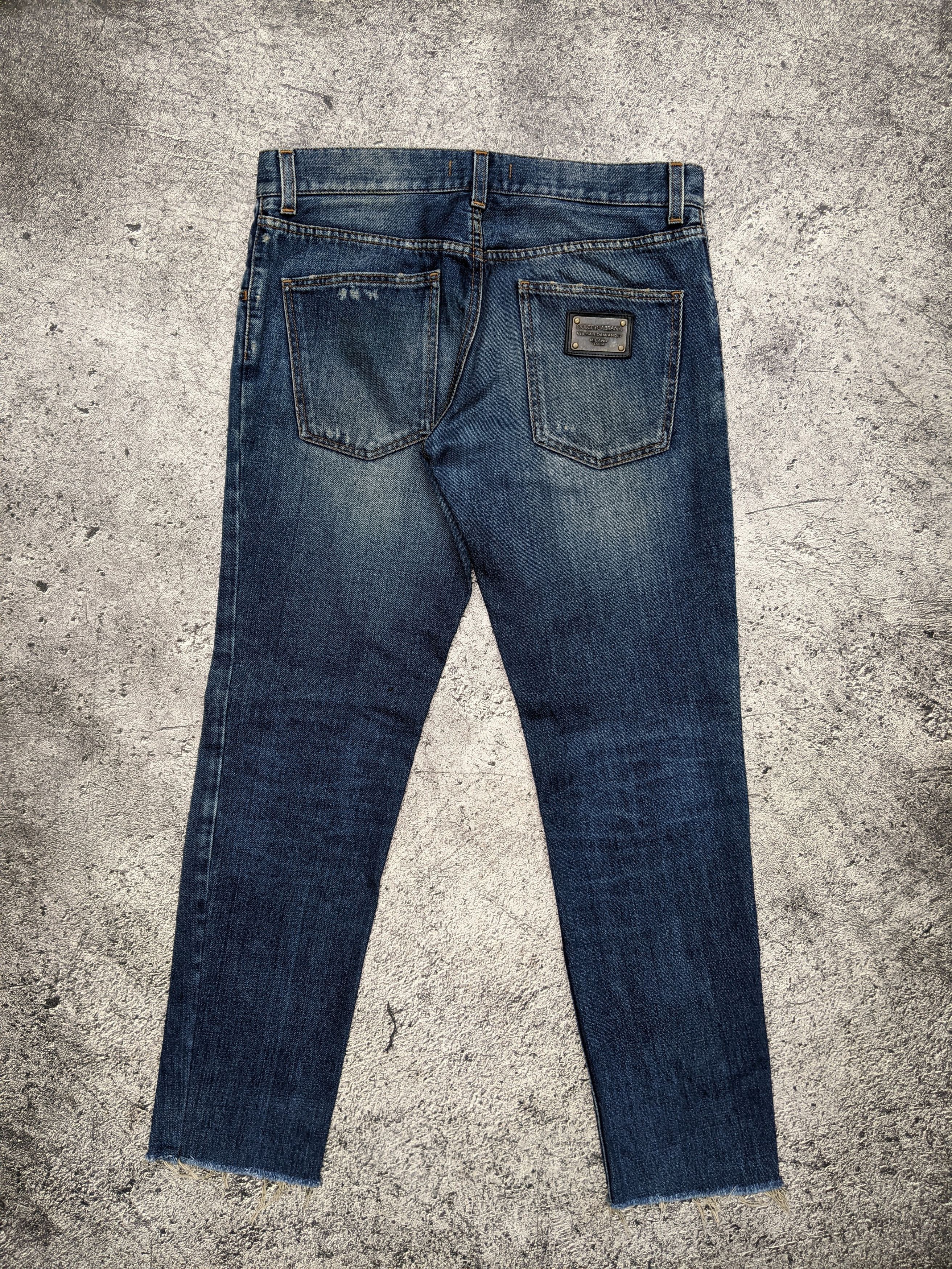 Dolce & Gabbana Dolce Gabbana Washed Denim Jeans Size US 28 / EU 44 - 9 Thumbnail