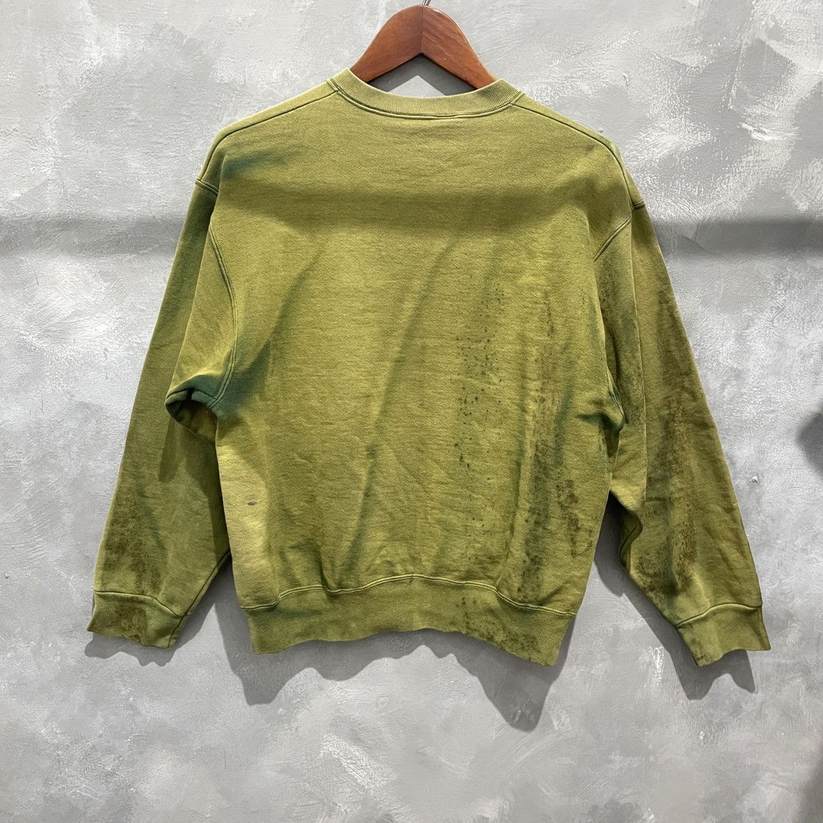 Fox Racing RARE VINTAGE 90s FOX RACING SUNFADED GREEN SWEATSHIRT Size US M / EU 48-50 / 2 - 6 Thumbnail