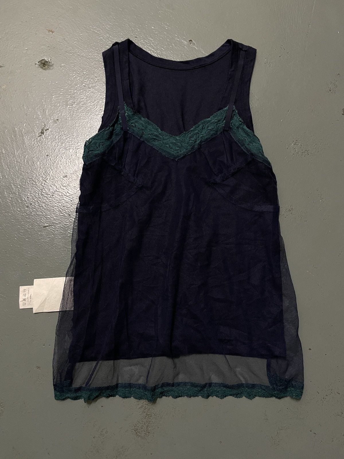 Designer × Japanese Brand × Sacai Sacai Luck Lingerie Collection Rayon Tank Top Size S / US 4 / IT 40 - 6 Thumbnail