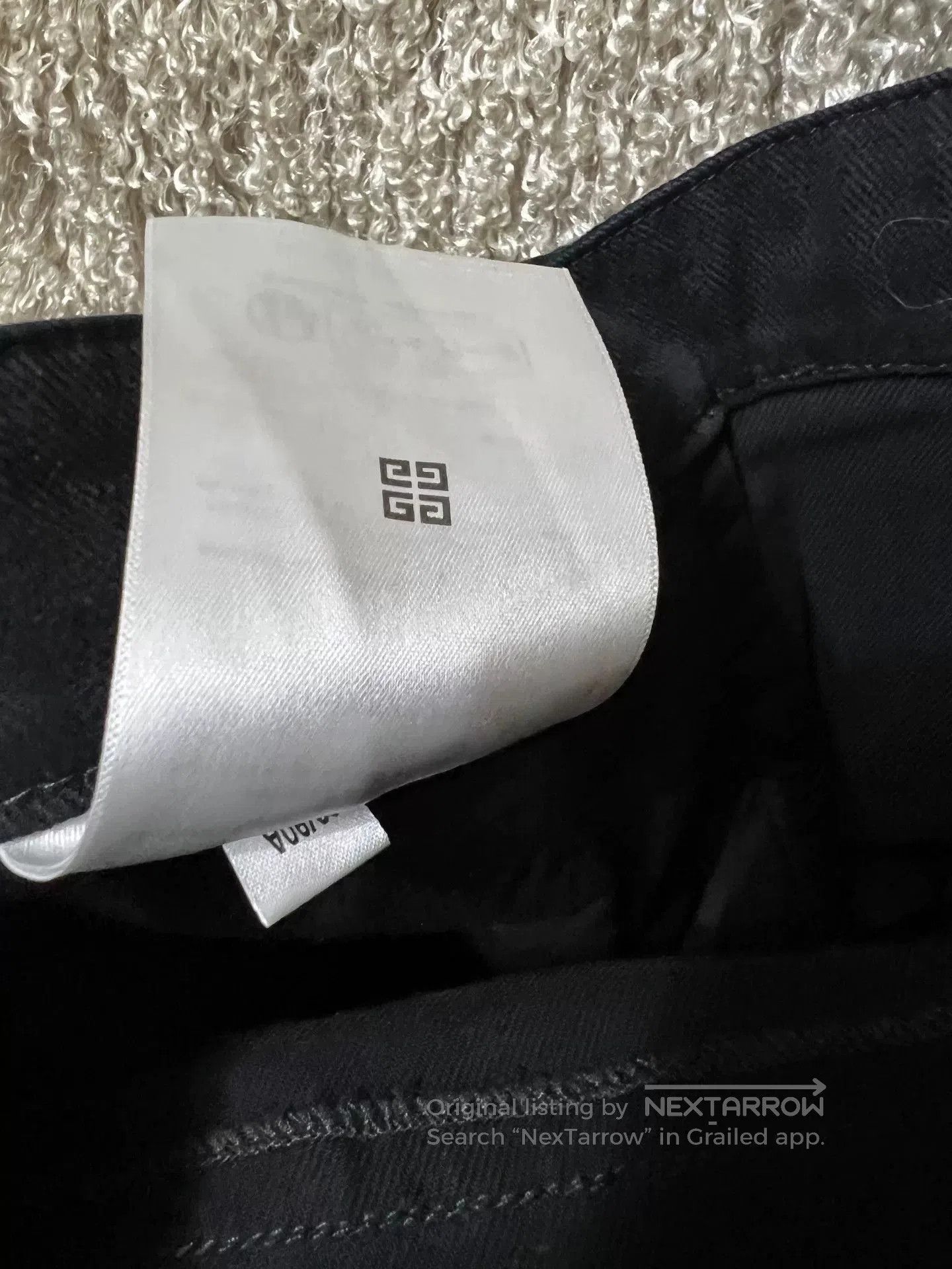Givenchy Givenchy Men's Black Jeans W33 Italy. Size US 33 - 8 Thumbnail