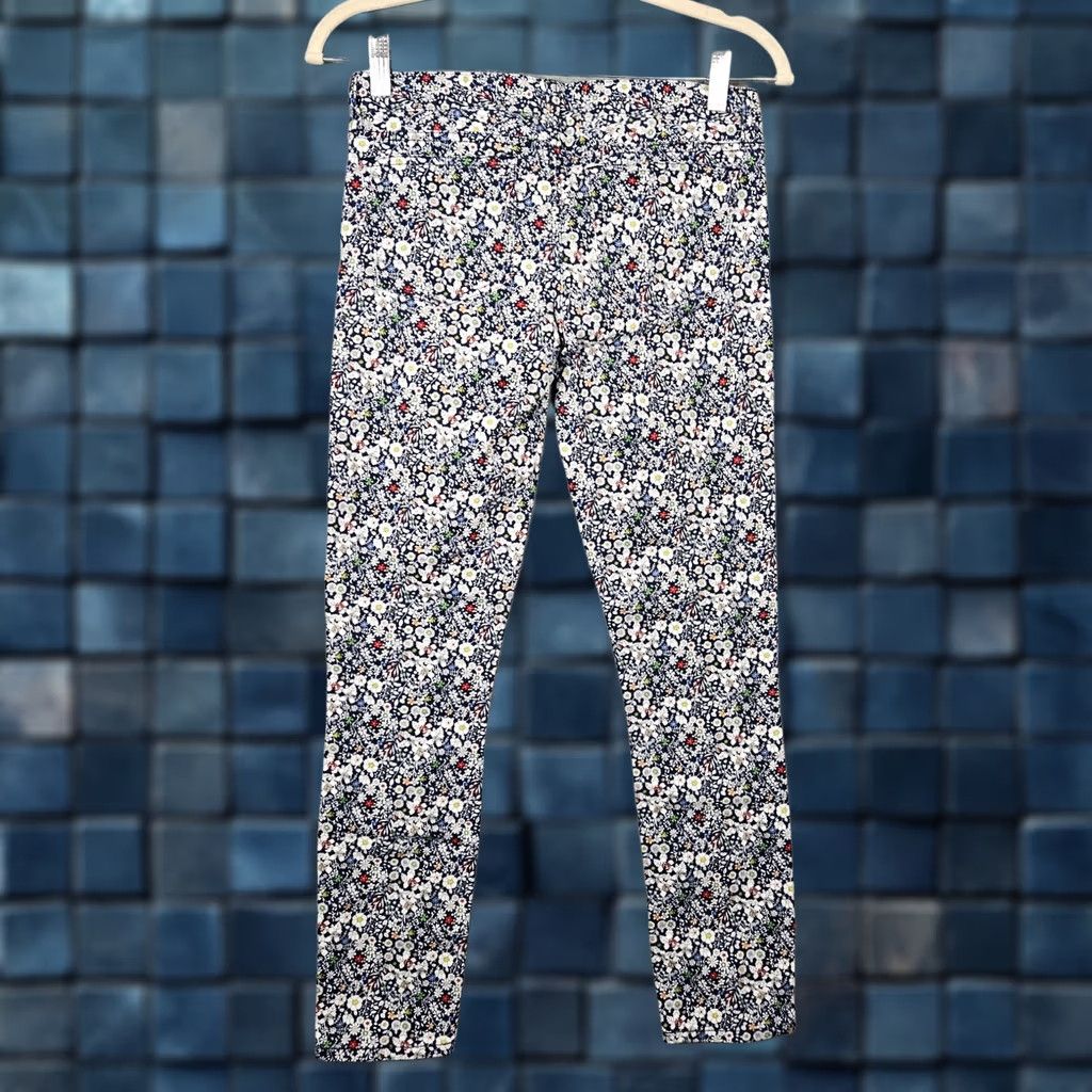 J.Crew J.Crew Toothpick Liberty Women's Meadow Floral Printed Ankle Pants Size 24 Size 42" / US 20 - 1 Thumbnail