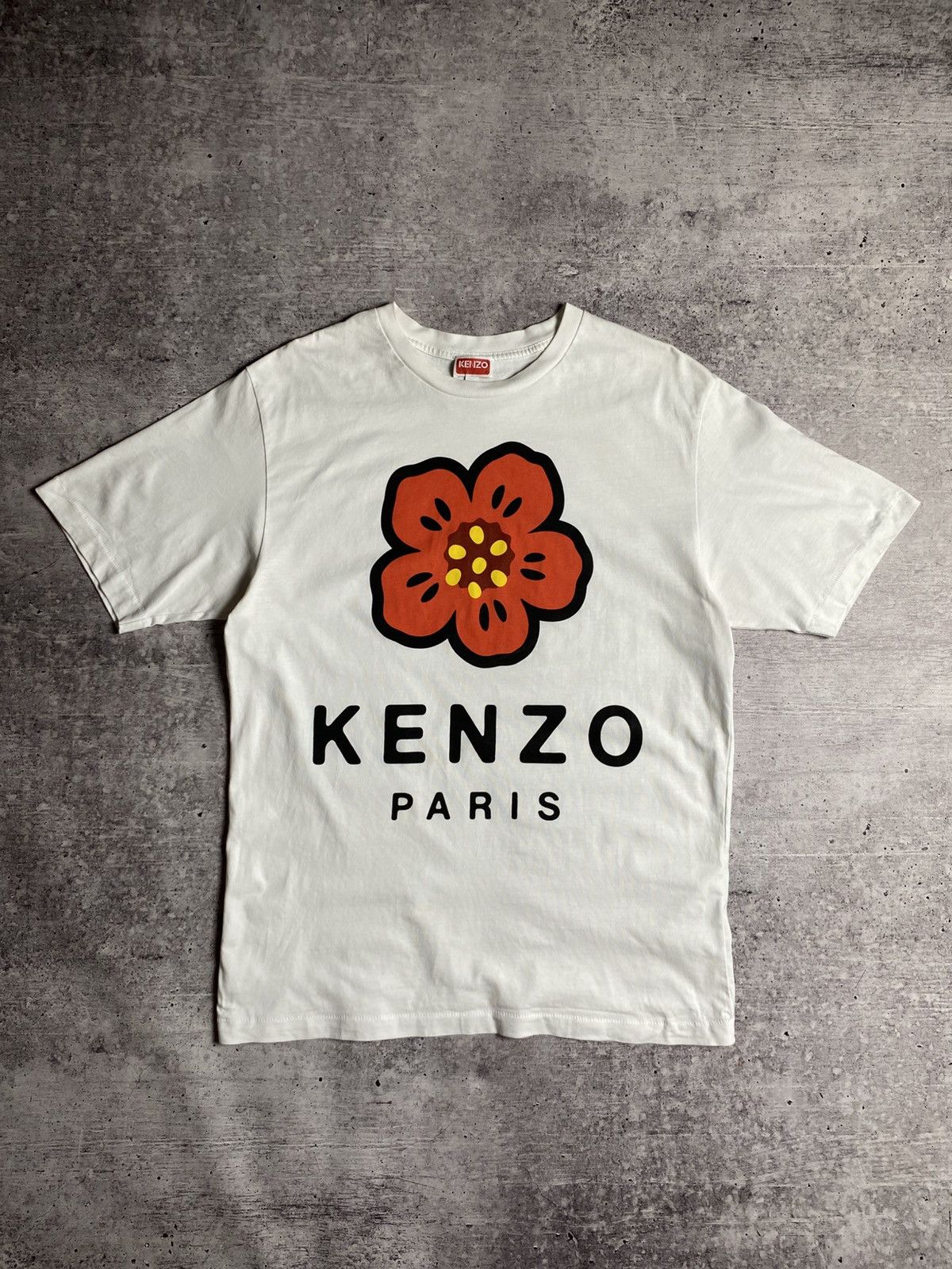 Kenzo Kenzo Paris Flower Luxury T-shirt Size US M / EU 48-50 / 2 - 1 Thumbnail