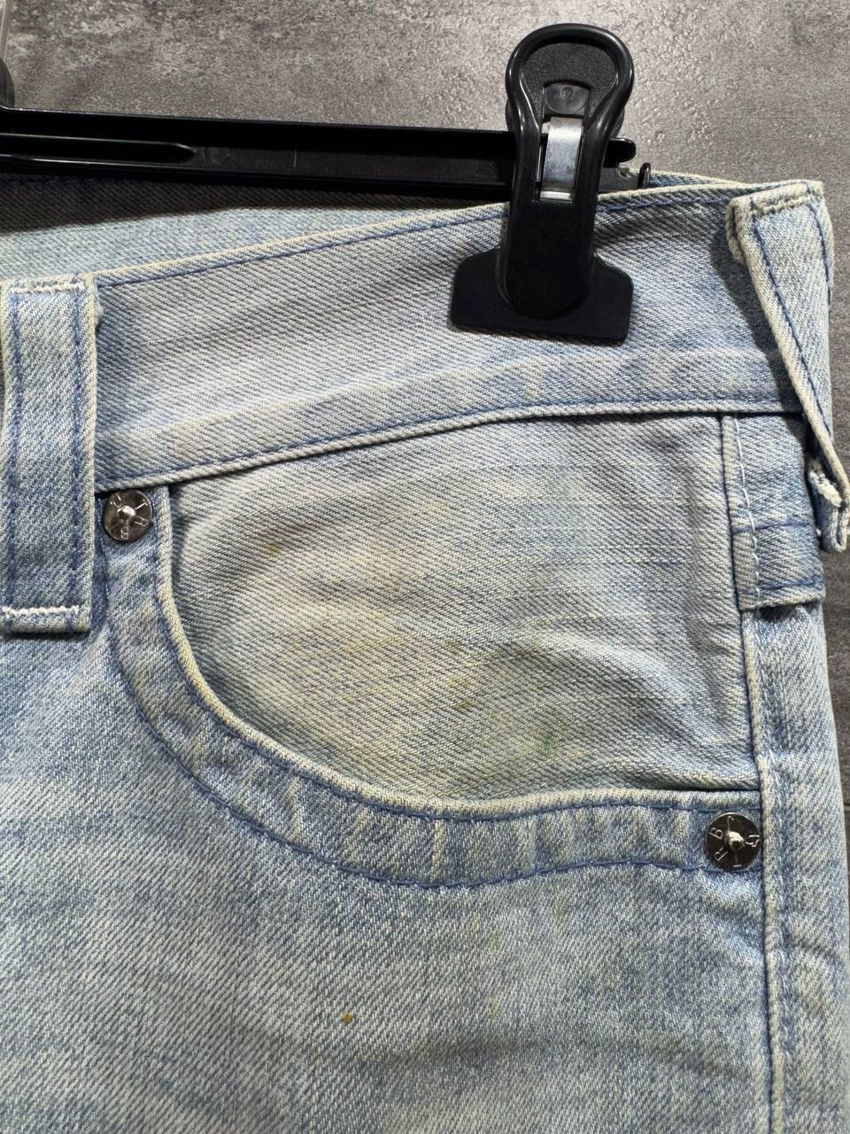 True Religion True Religion Men's Ricky Straight Denim Jeans Size US 32 / EU 48 - 5 Thumbnail