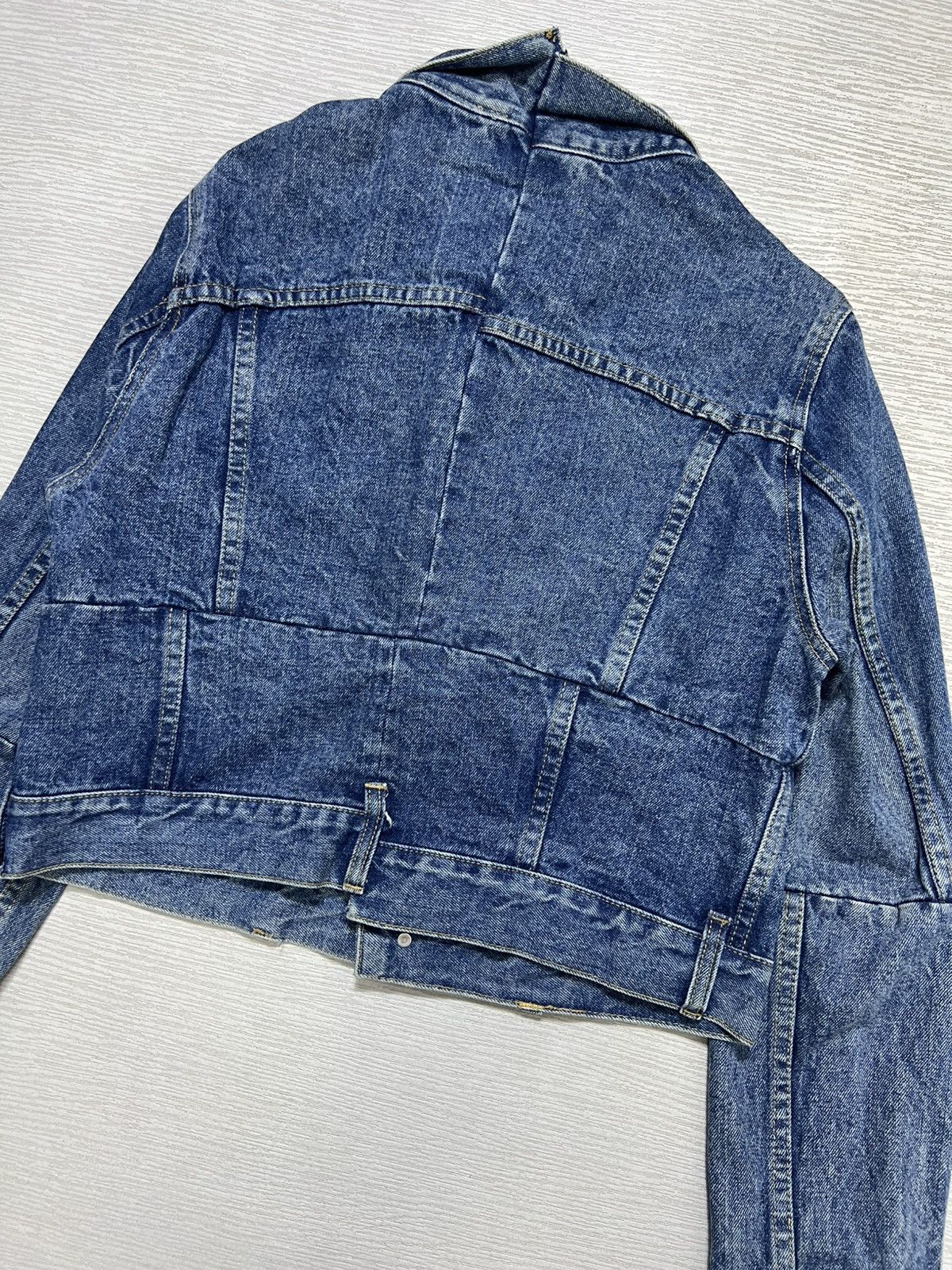 Levi's × Vetements Vetements - Levi’s - S/S 17 - Reworked Cropped Denim Jacket Size S / US 4 / IT 40 - 11 Thumbnail