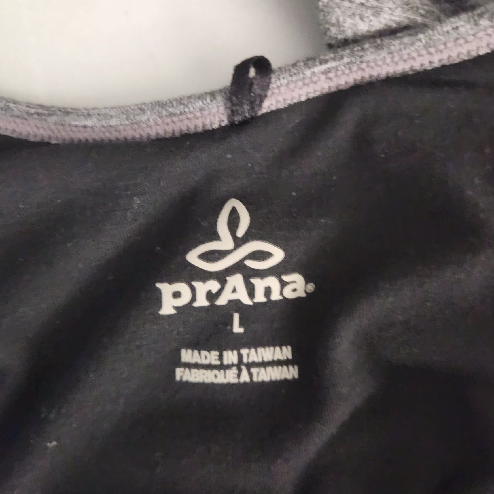 Prana Prana Womens Calico Gray Spacedye Keyhole Back Athleisure Dress Size L Size L / US 10 / IT 46 - 7 Thumbnail