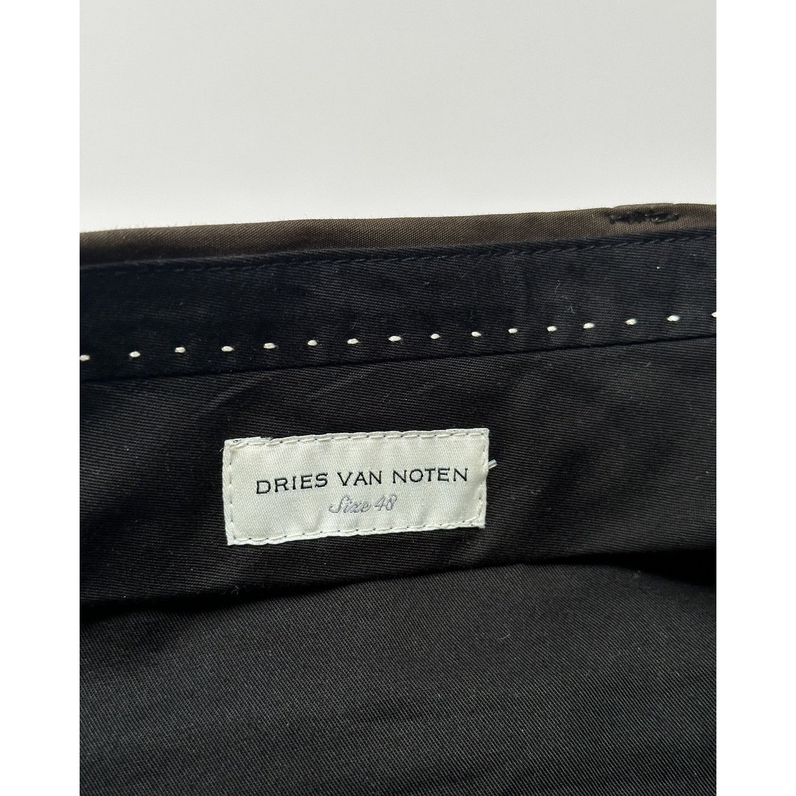 Dries Van Noten Dries Van Noten Straight Pants Size US 33 - 4 Thumbnail