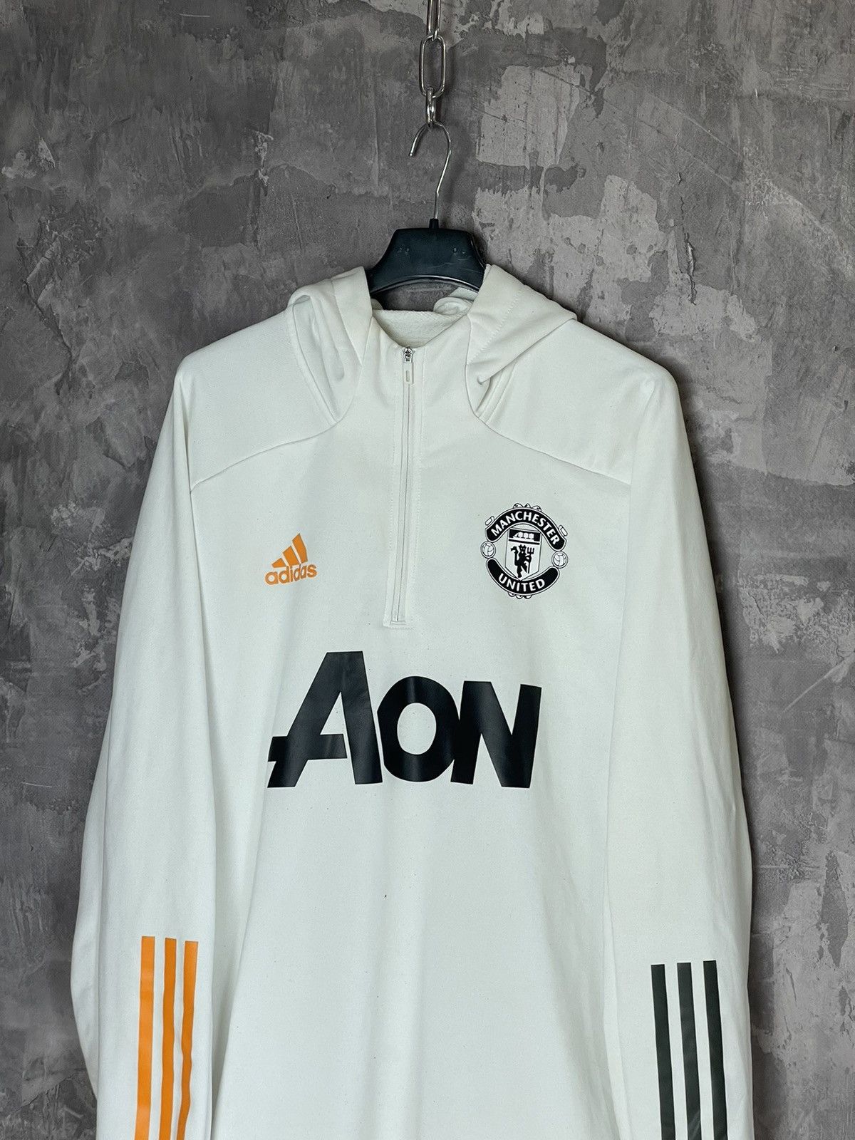 Adidas Adidas Manchester United Football Soccer Training Hoodie Size US M / EU 48-50 / 2 - 2 Thumbnail