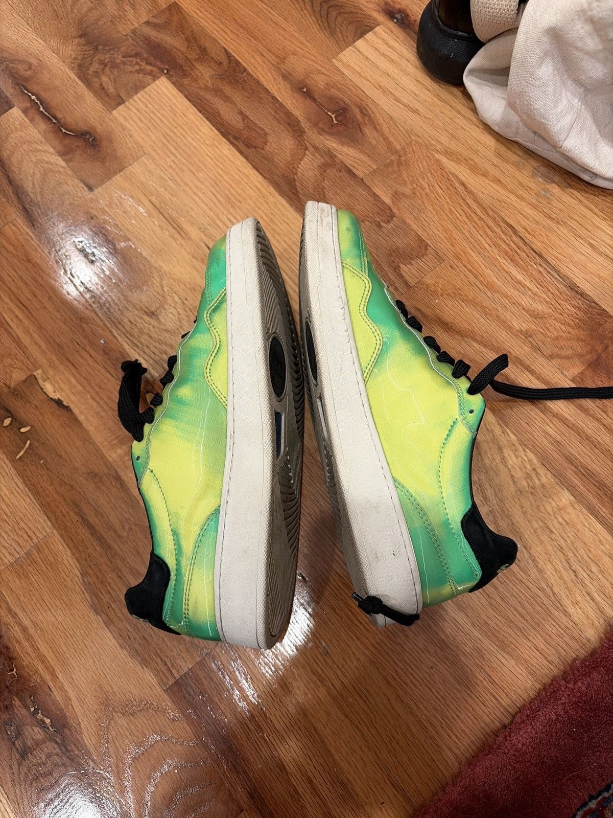 P448 P448 x YAM low top skater green sneakers size 7.5 Size US 7.5 / IT 37.5 - 6 Thumbnail