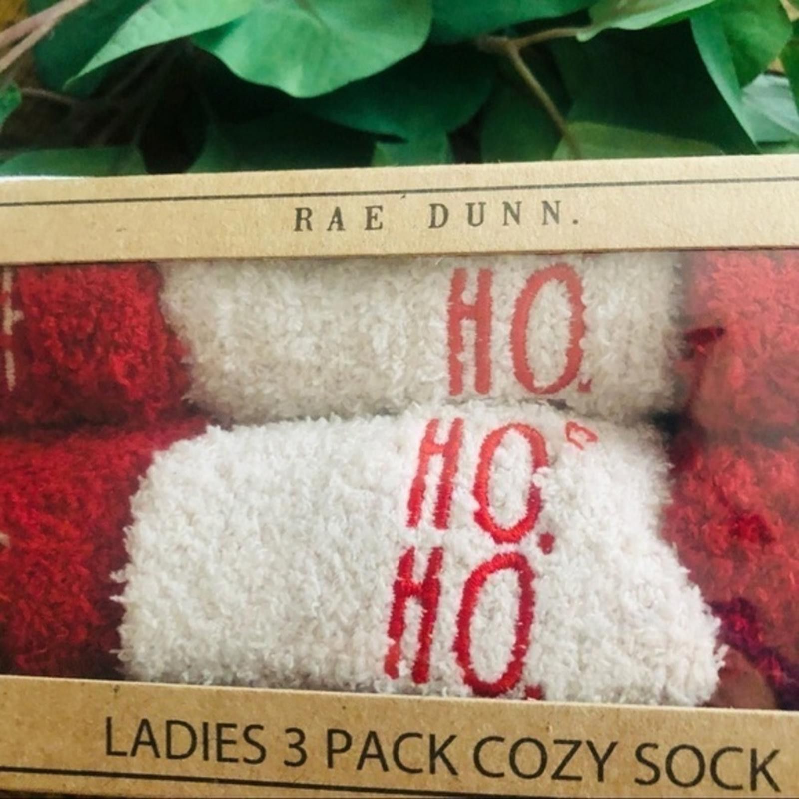 Designer Rae Dunn Holiday Socks NWT Size ONE SIZE - 3 Thumbnail