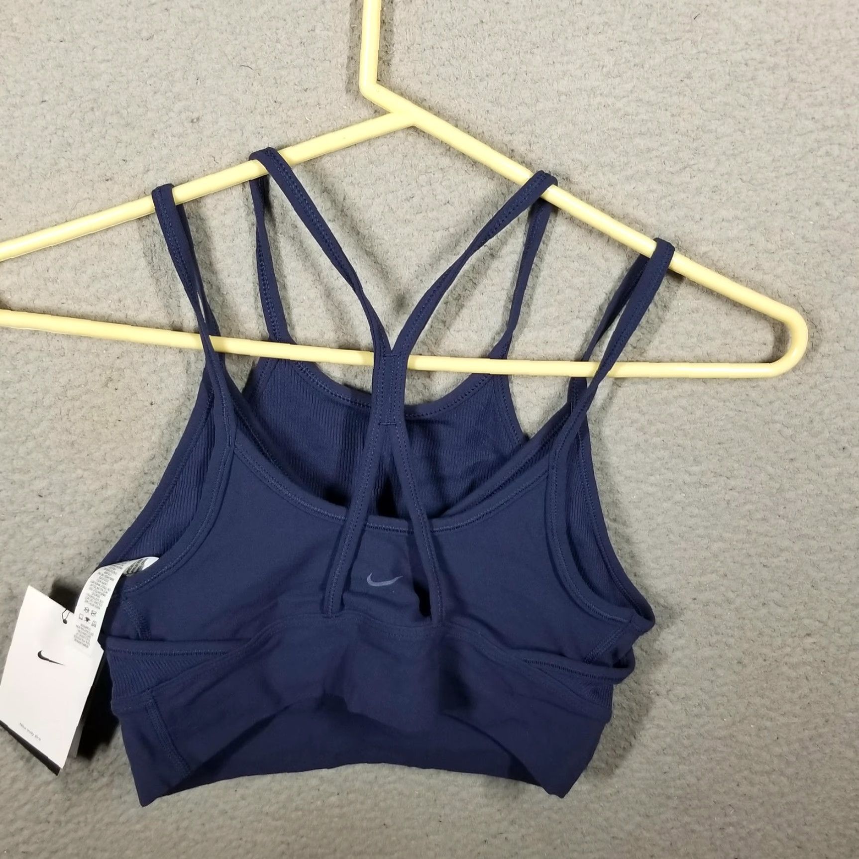 Nike Women's Nike Indy Sports Bra Light Support Padded Longline Small FB2159-410 Size ONE SIZE - 7 Thumbnail