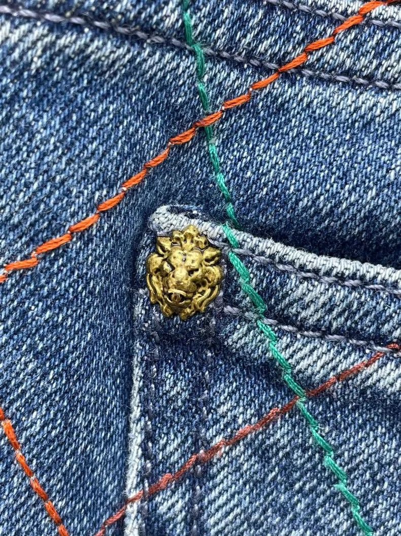 Chanel Chanel Colorful diamond jeans Size 25" / US 0 / IT 36 - 3 Thumbnail