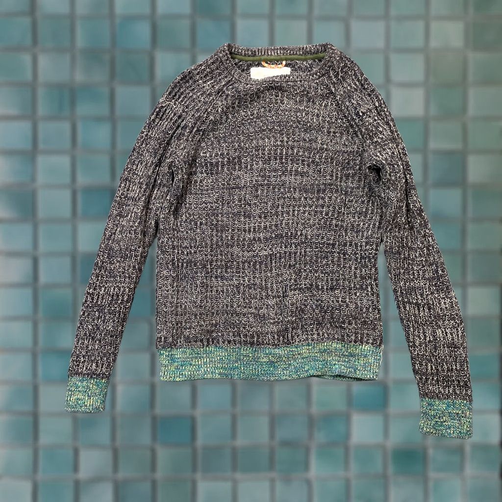 Urban Outfitters Urban Outfitters Mens Small Brown Koto Textured Knit Ribbed Pullover Sweater Size US S / EU 44-46 / 1 - 1 Thumbnail