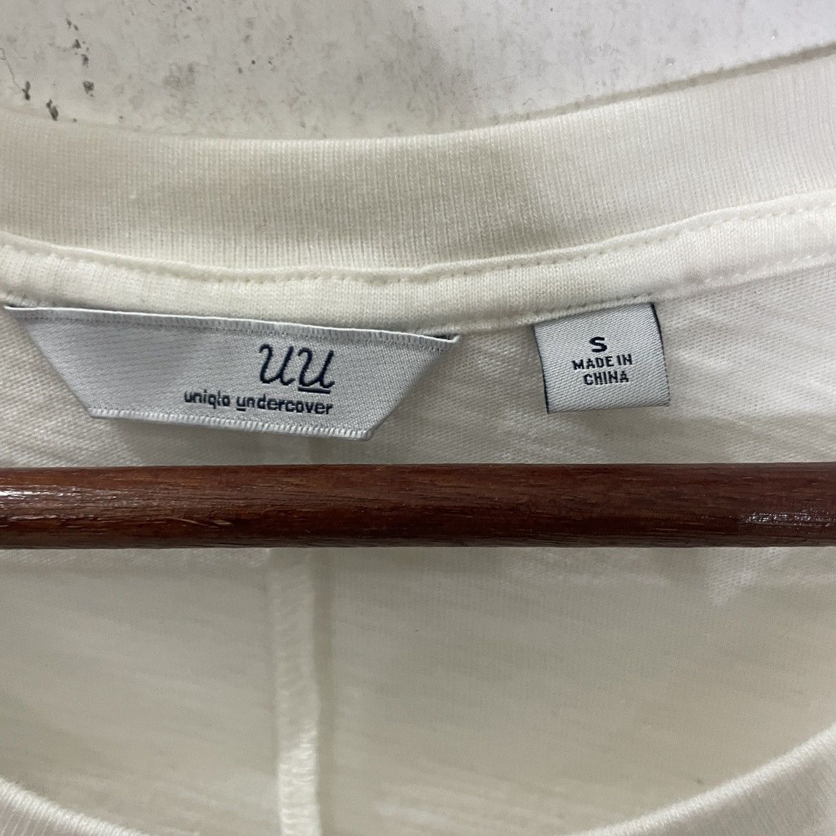 Undercover × Uniqlo Vintage Uniqlo X Undercover Big Logo Tee Size M / US 6-8 / IT 42-44 - 5 Thumbnail