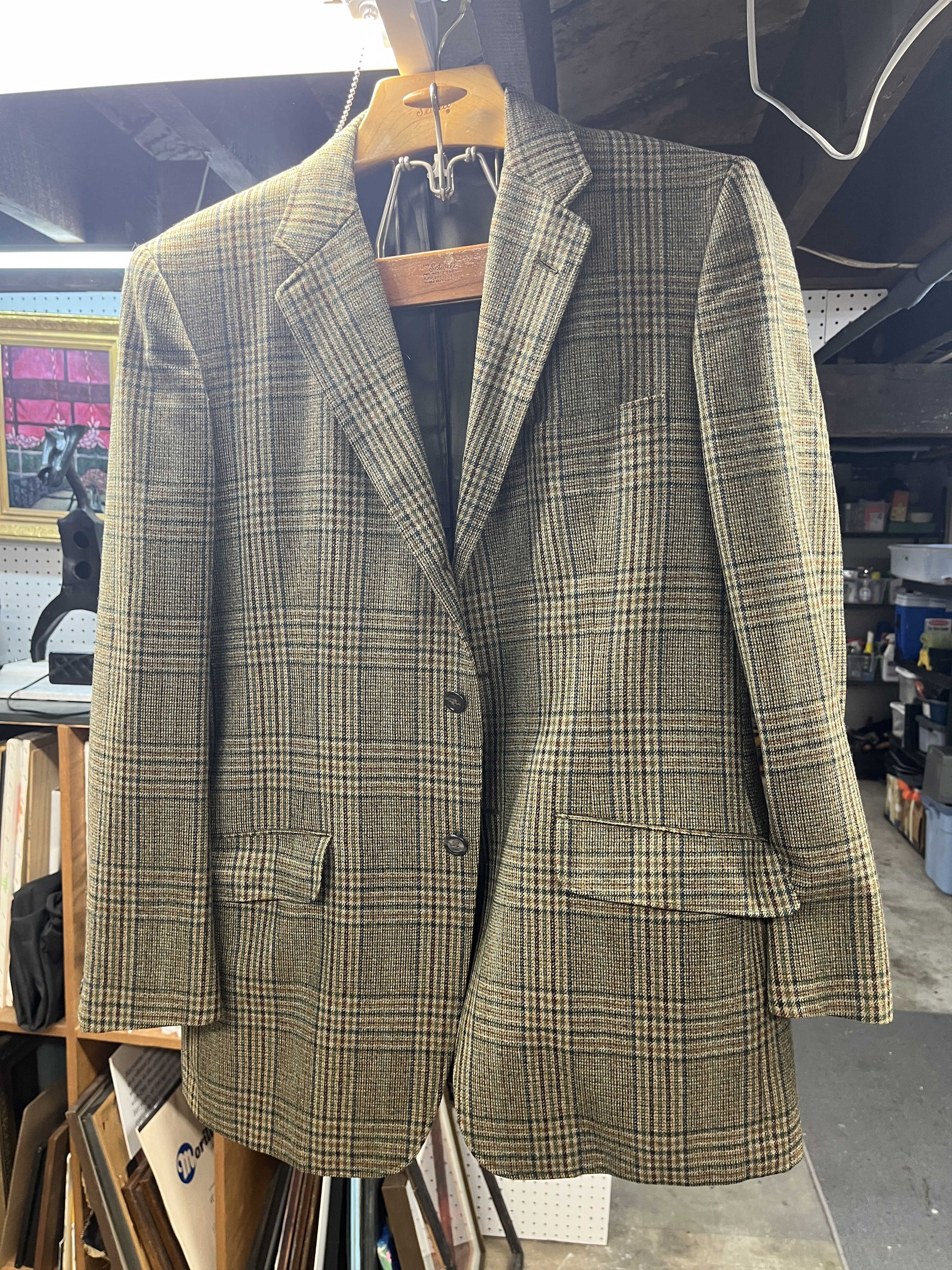 Harrods Wool Blazer Italian Harrods Size 38R - 1 Thumbnail
