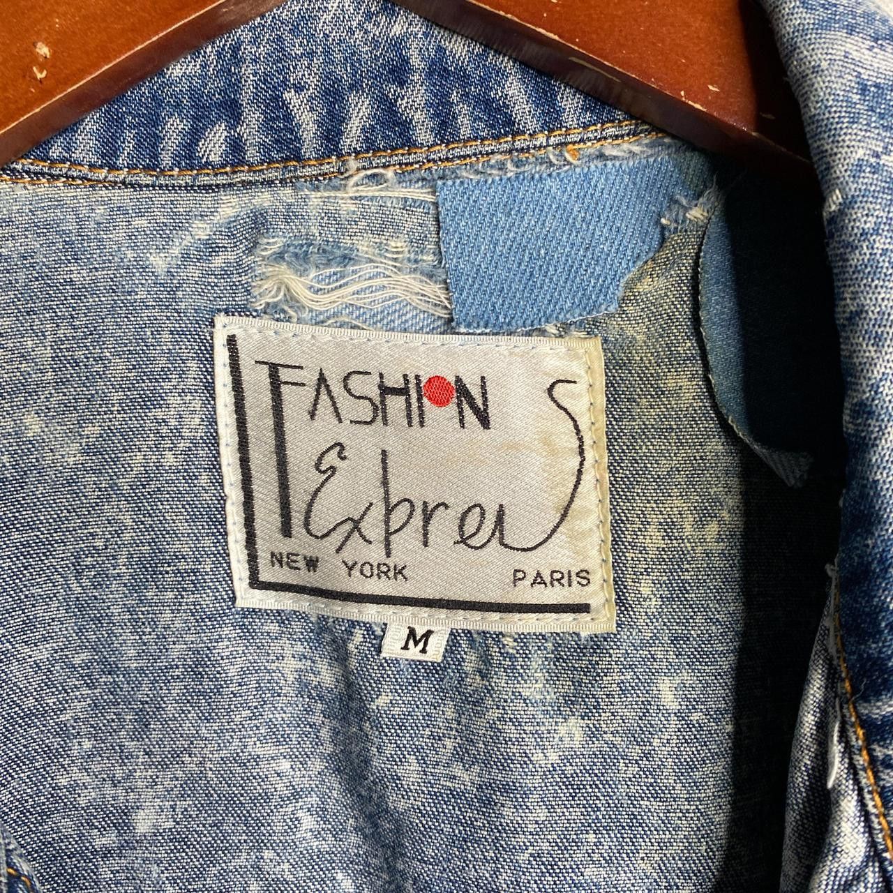 Vintage 90s Vintage Denim Jacket Size Medium Size M / US 6-8 / IT 42-44 - 4 Thumbnail
