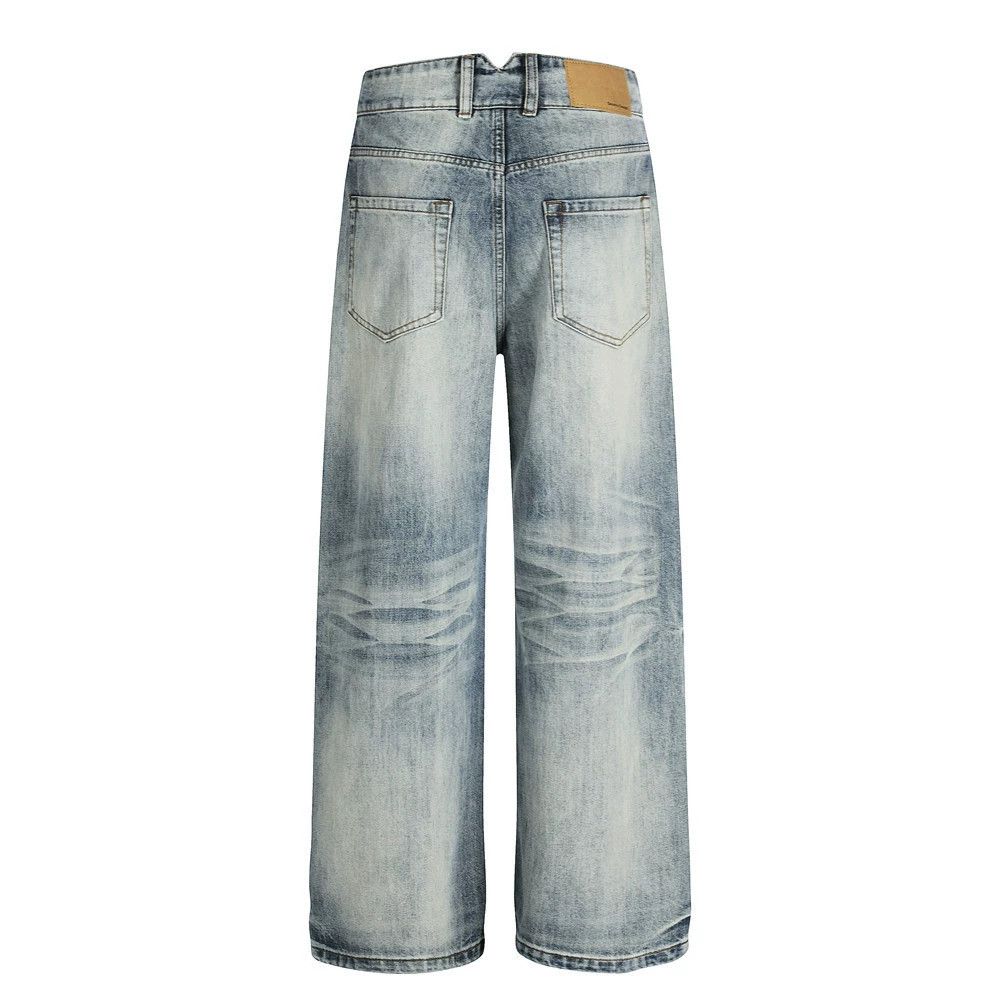 Vintage Men's Cleanfit vintage distressed washed gradient jeans Size US 32 / EU 48 - 2 Thumbnail