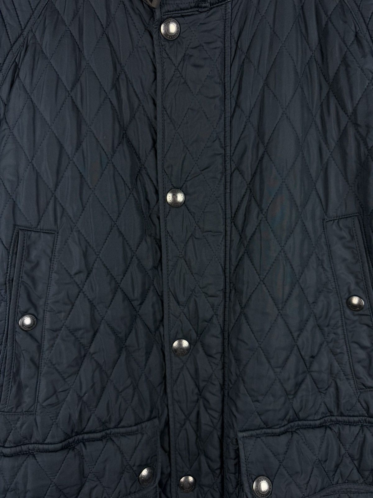 Belstaff Belstaff Men’s Quilted Jacket Size 56 Navy Size US XL / EU 56 / 4 - 8 Thumbnail