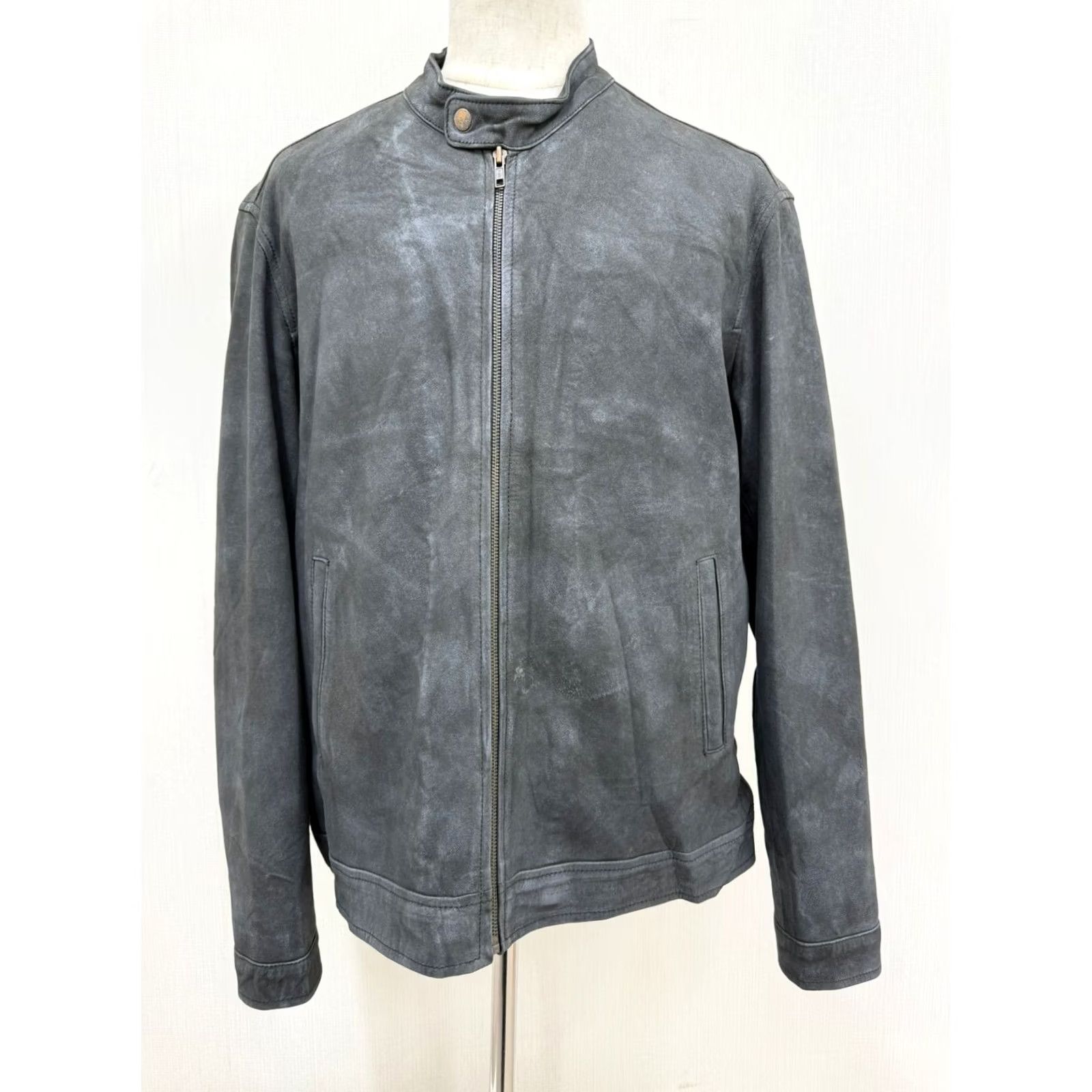Vintage Men's Italian Sheepskin Leather Jacket Premium Soft Black Coat L Size US L / EU 52-54 / 3 - 2 Thumbnail
