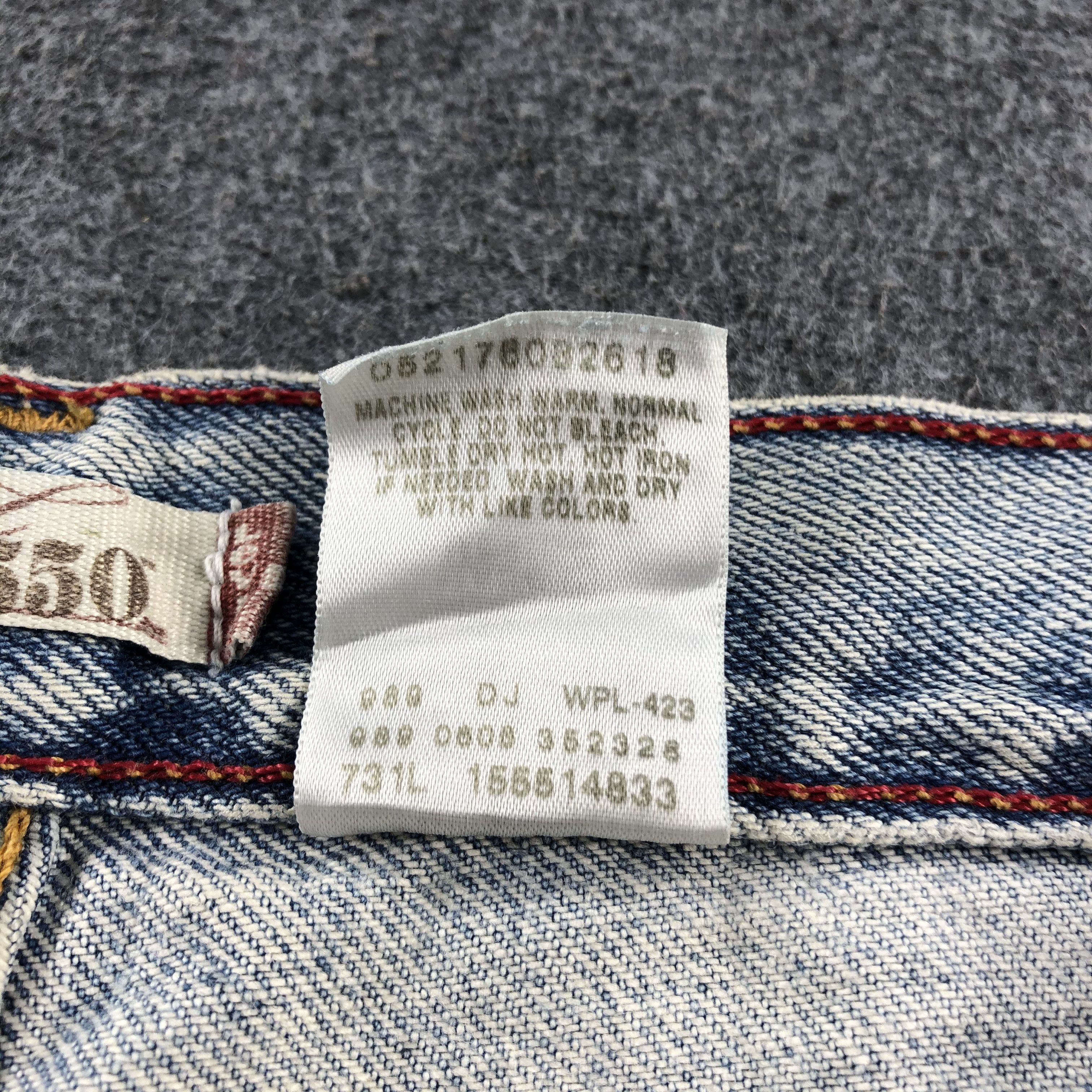 Levi's Vintage Light Wash Levis 550 Jeans-J2463 Size US 32 / EU 48 - 11 Thumbnail