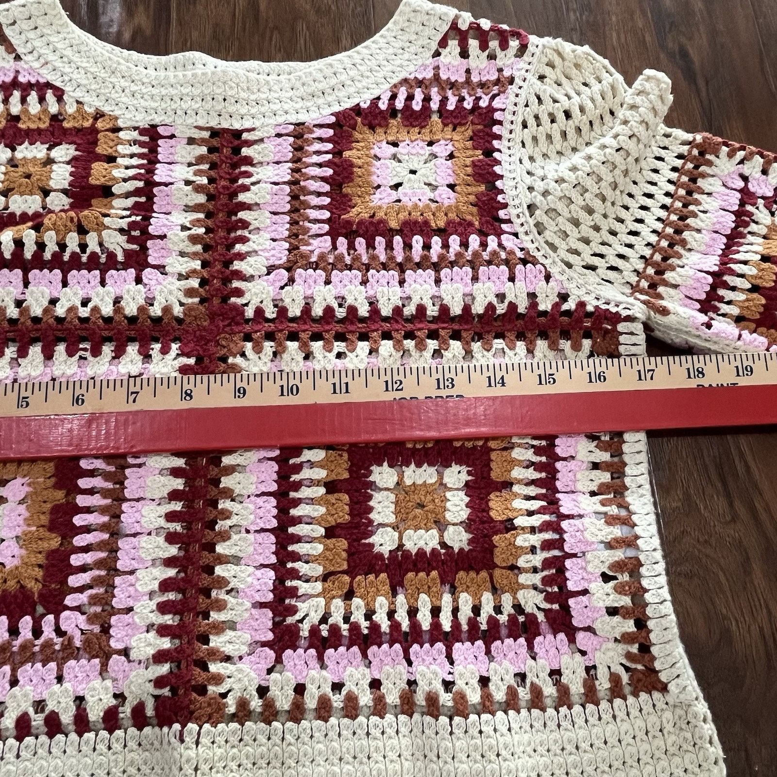 Other NWT-Truth By Republic Knit Top Preppy Vintage Cream - S/P Size S / US 4 / IT 40 - 4 Thumbnail