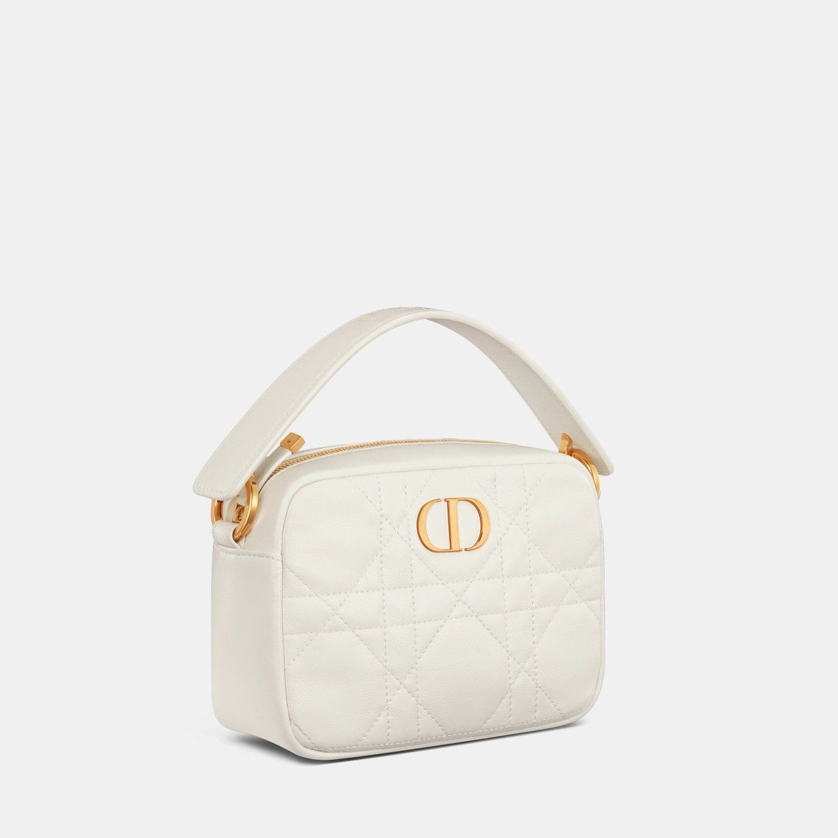 Dior o1bcso1str0226 Size:OS/Top Handle Camera Bag in White Size ONE SIZE - 1 Thumbnail