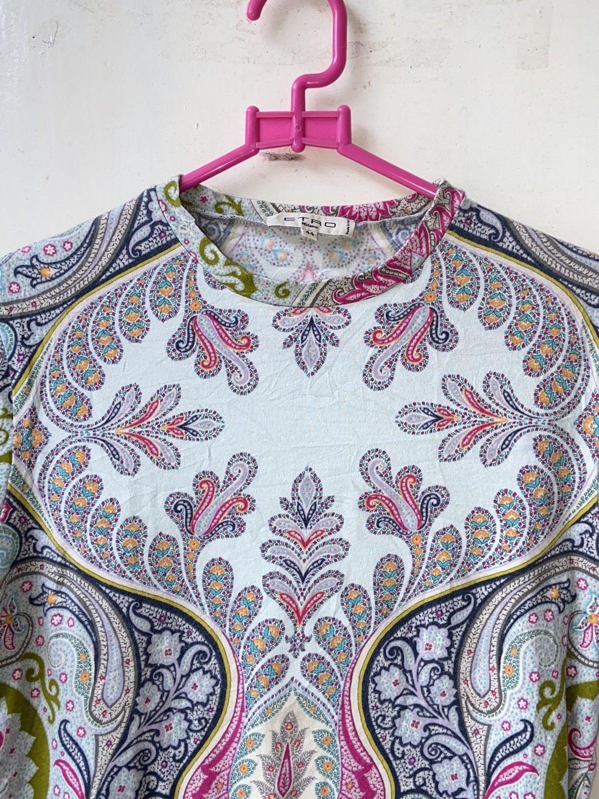 Designer × Etro ETRO Patterned T-Shirt Size S / US 4 / IT 40 - 8 Thumbnail