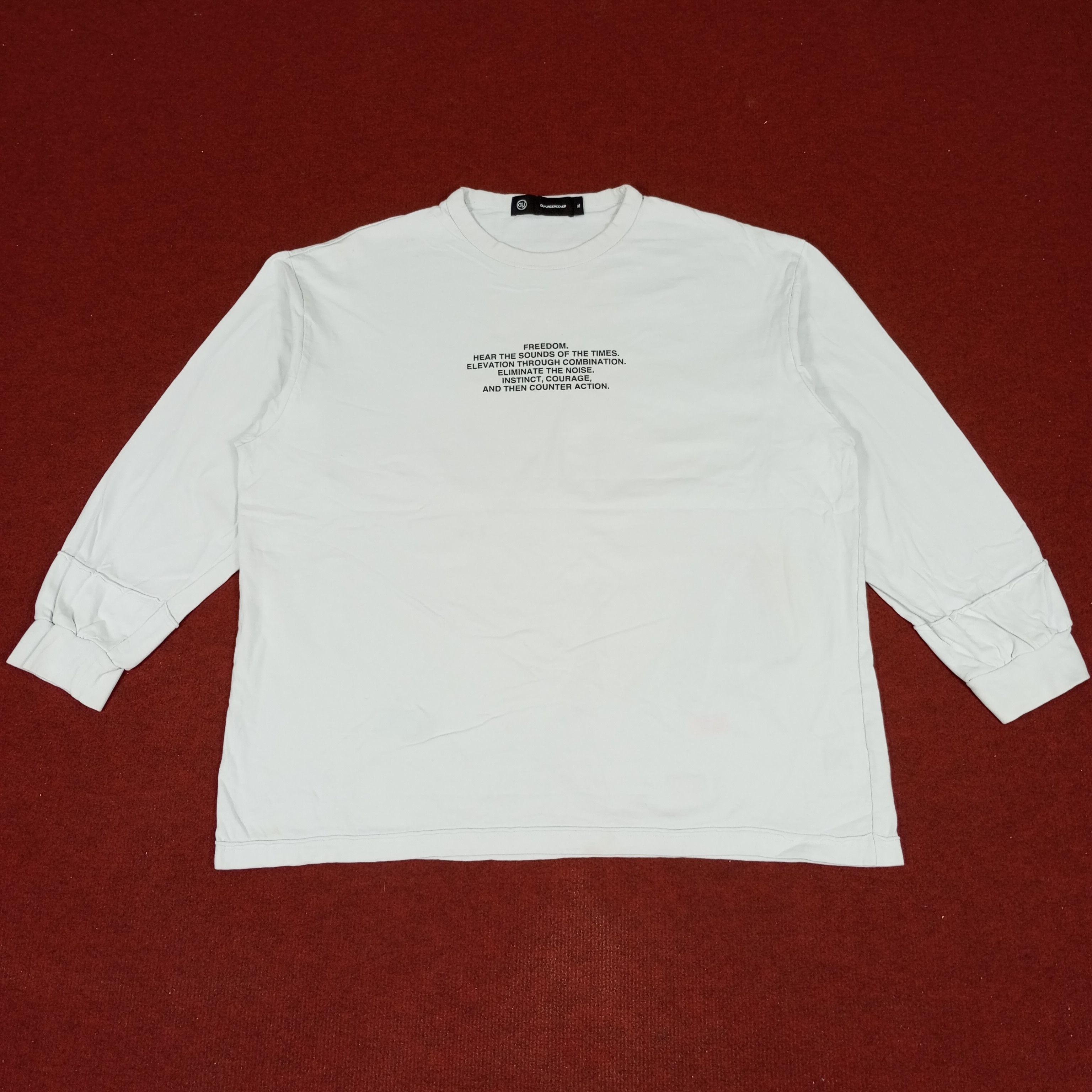 GU × Japanese Brand × Undercover GU X Undercover Japanese Brand Designer Tshirt Size US XL / EU 56 / 4 - 3 Thumbnail