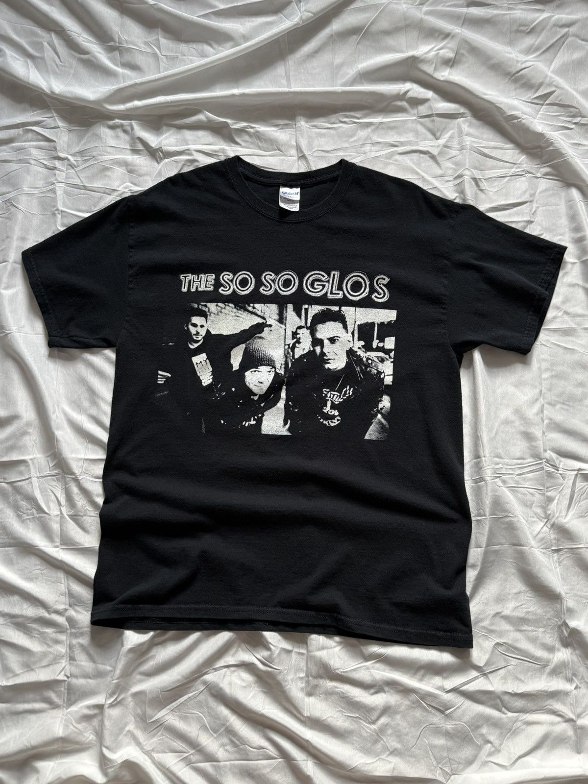 Band Tees The So So Glos Punk Band T-Shirt Gildan Heavy Cotton Size L Size US L / EU 52-54 / 3 - 1 Thumbnail