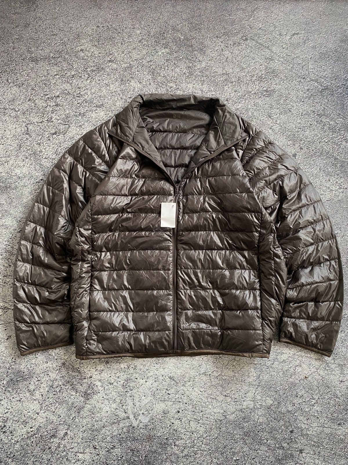 Uniqlo 00s-Uniqlo Dark Brown Ultralight Puffer Jacket Size US L / EU 52-54 / 3 - 1 Thumbnail