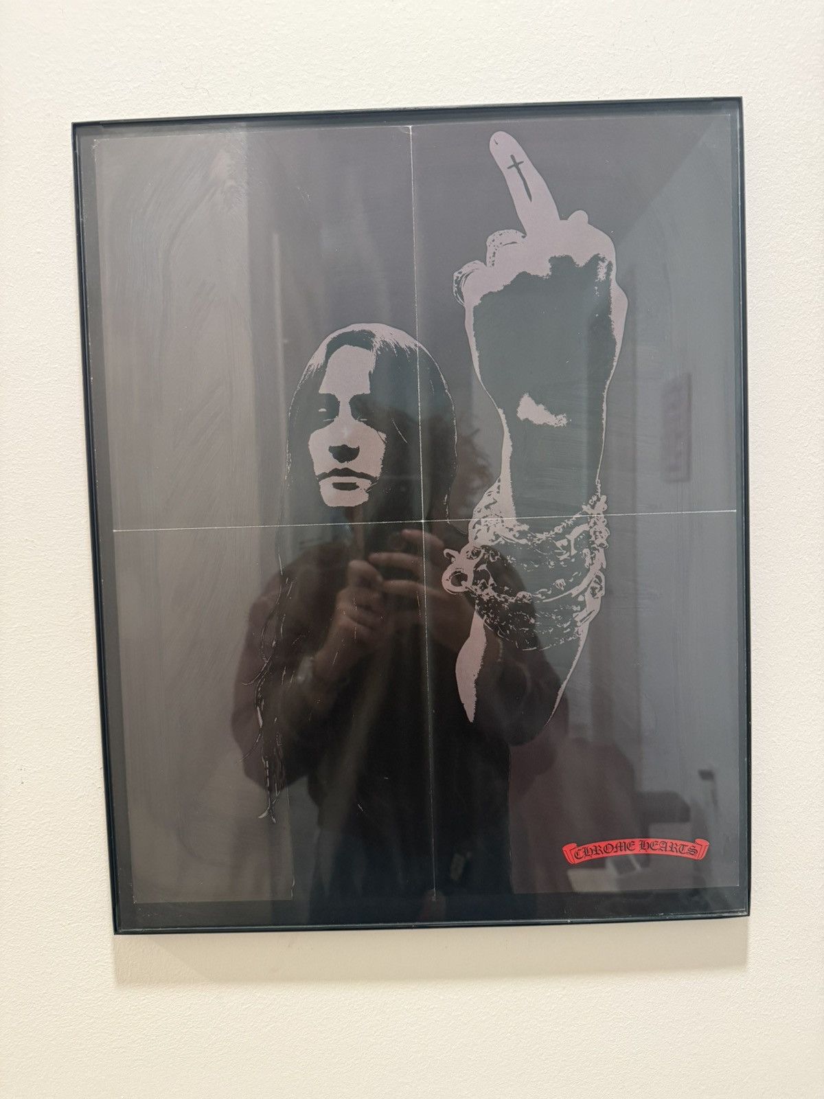 Chrome Hearts CHROME HEARTS JARED LETO FRAMED POSTER Size ONE SIZE - 1 Thumbnail