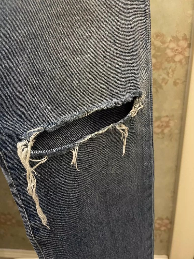Saint Laurent Paris Saint Laurent Paris Knife cut jeans Size US 30 / EU 46 - 3 Thumbnail