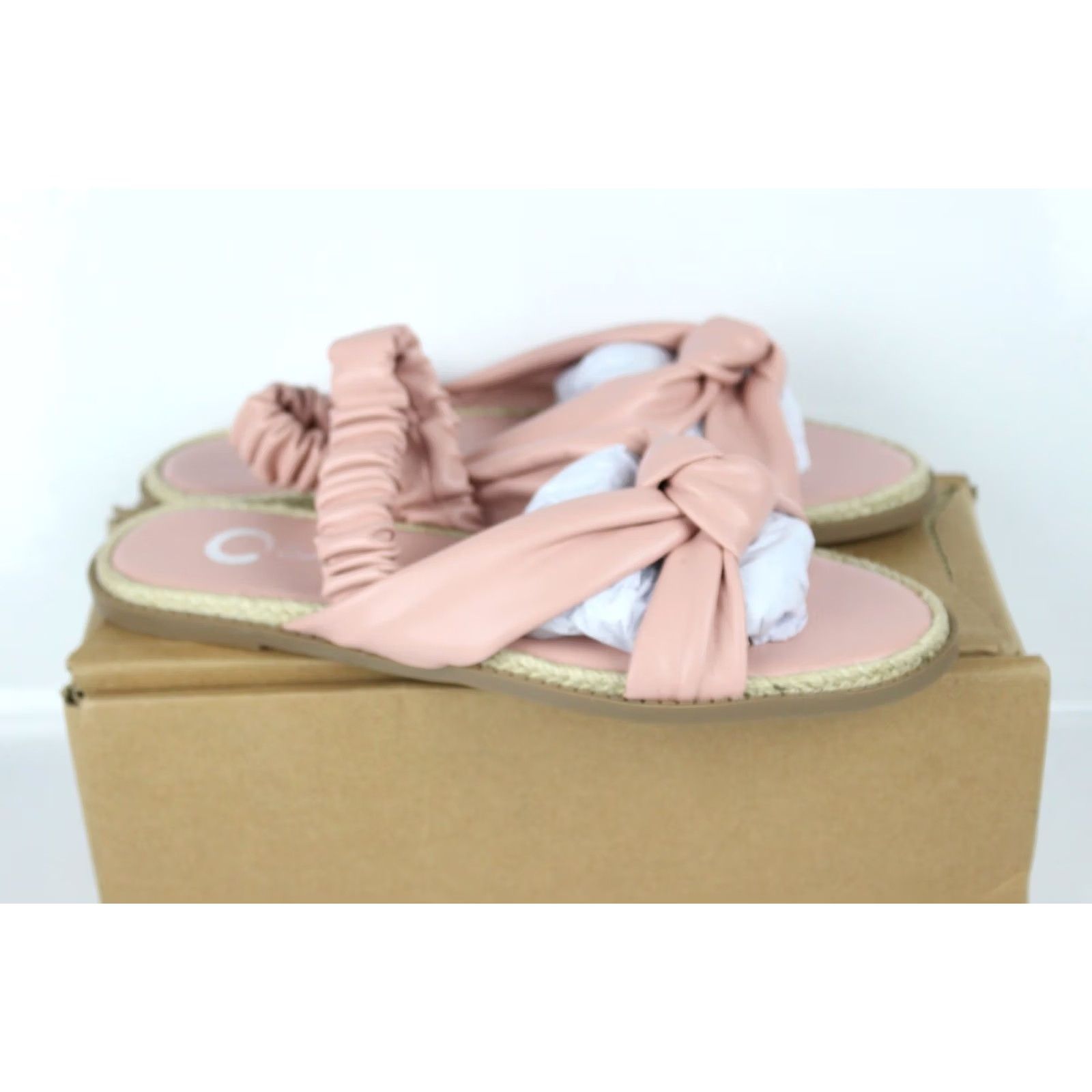 Vintage Journee Collection Women's Kiandra Sandal Slingback Size 6.5 Rose Sandal Slingsback Rose Pink Solid Pattern Casual Comfort Womens 6.5 Shoes Size US 7 / IT 37 - 2 Thumbnail