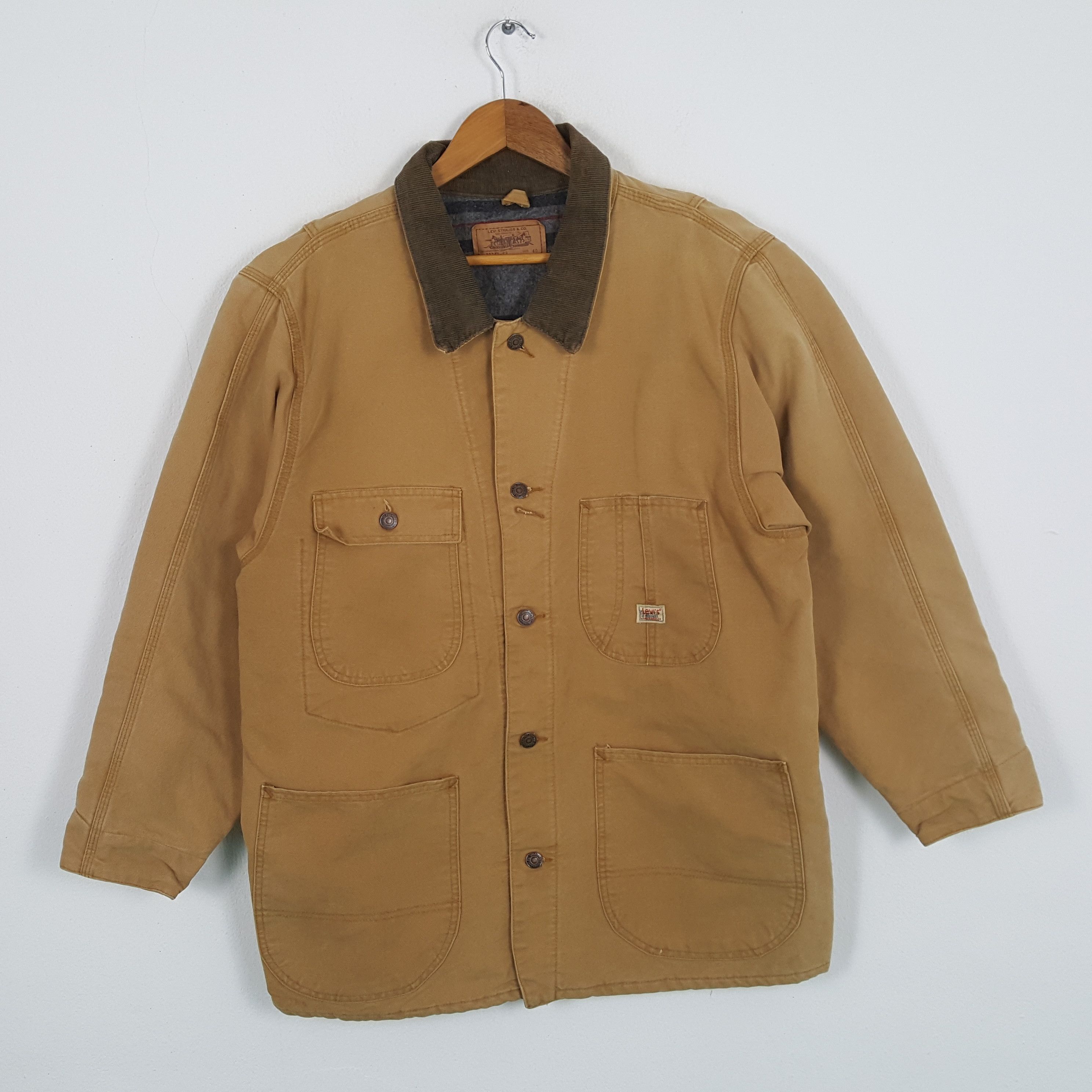 Levi's × Vintage Vintage LEVI'S American Style Work wear Jacket Size US XL / EU 56 / 4 - 1 Thumbnail