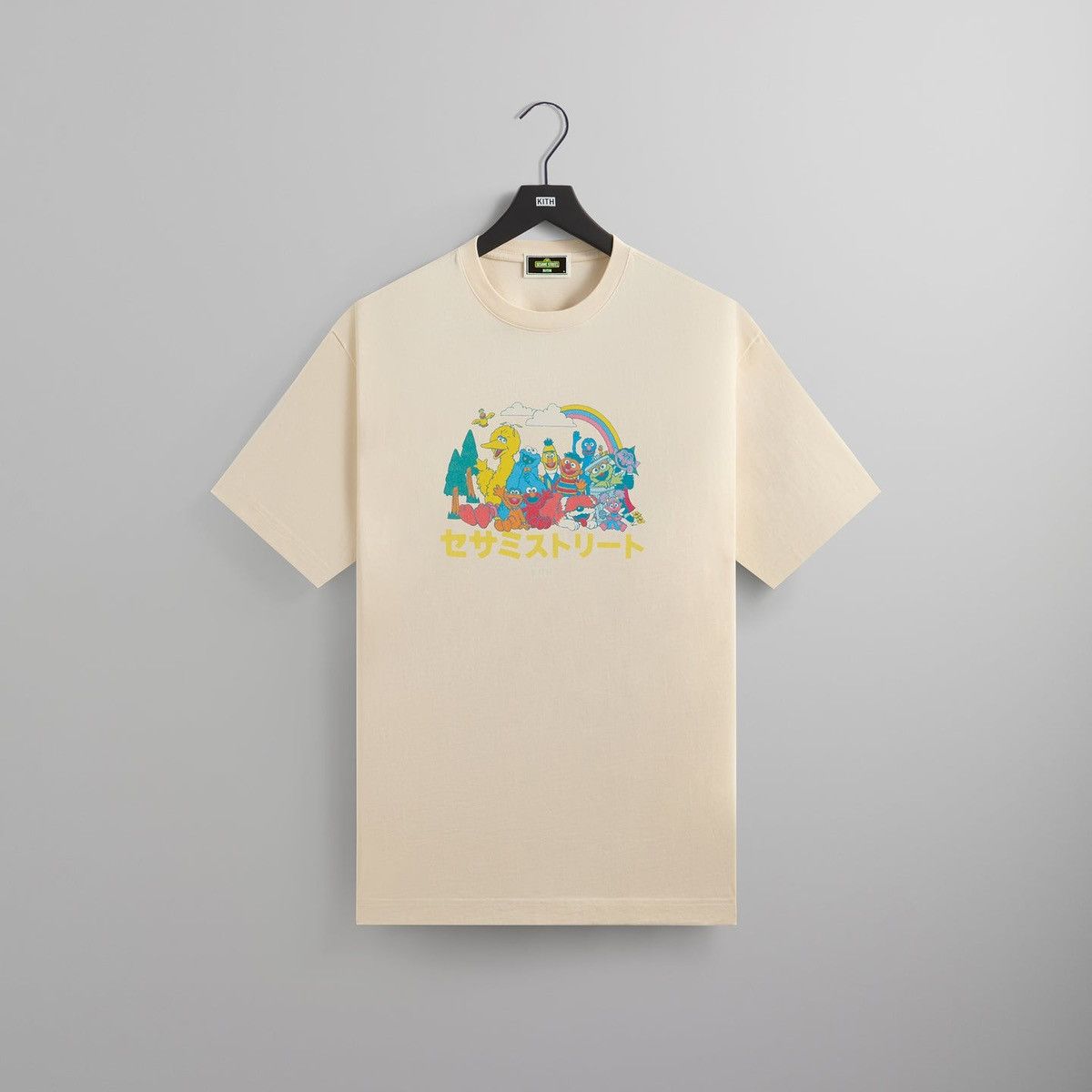 Kith for Sesame Street Camp Vintage Tee in Waffle Size XL