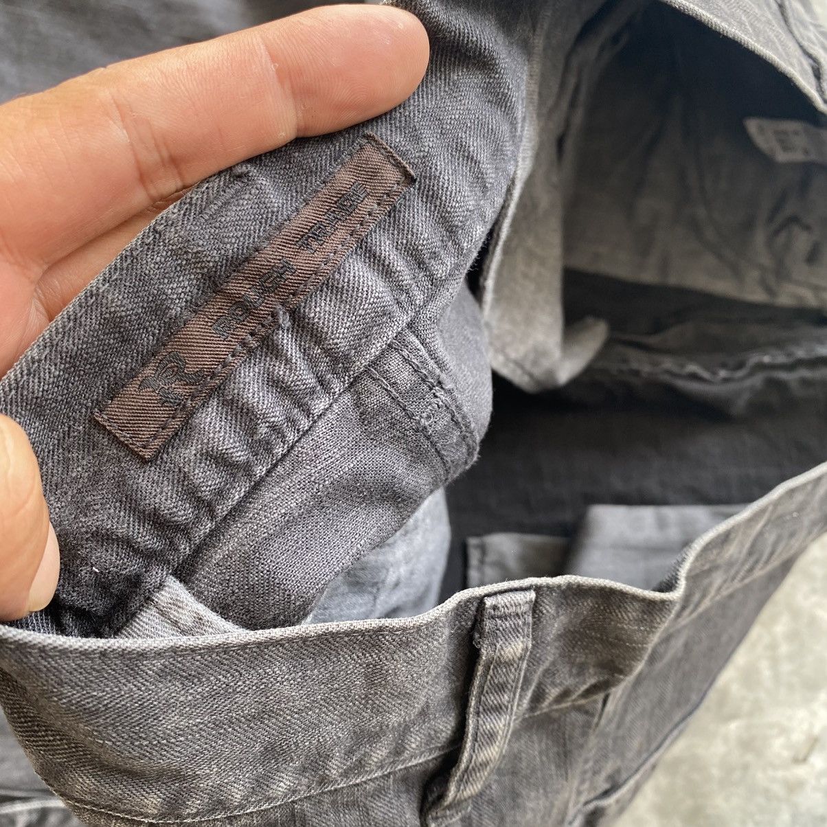 Designer × If Six Was Nine × Japanese Brand Rough Trade Japanese Cargo Black Utility Multipocket Size US 33 - 7 Thumbnail