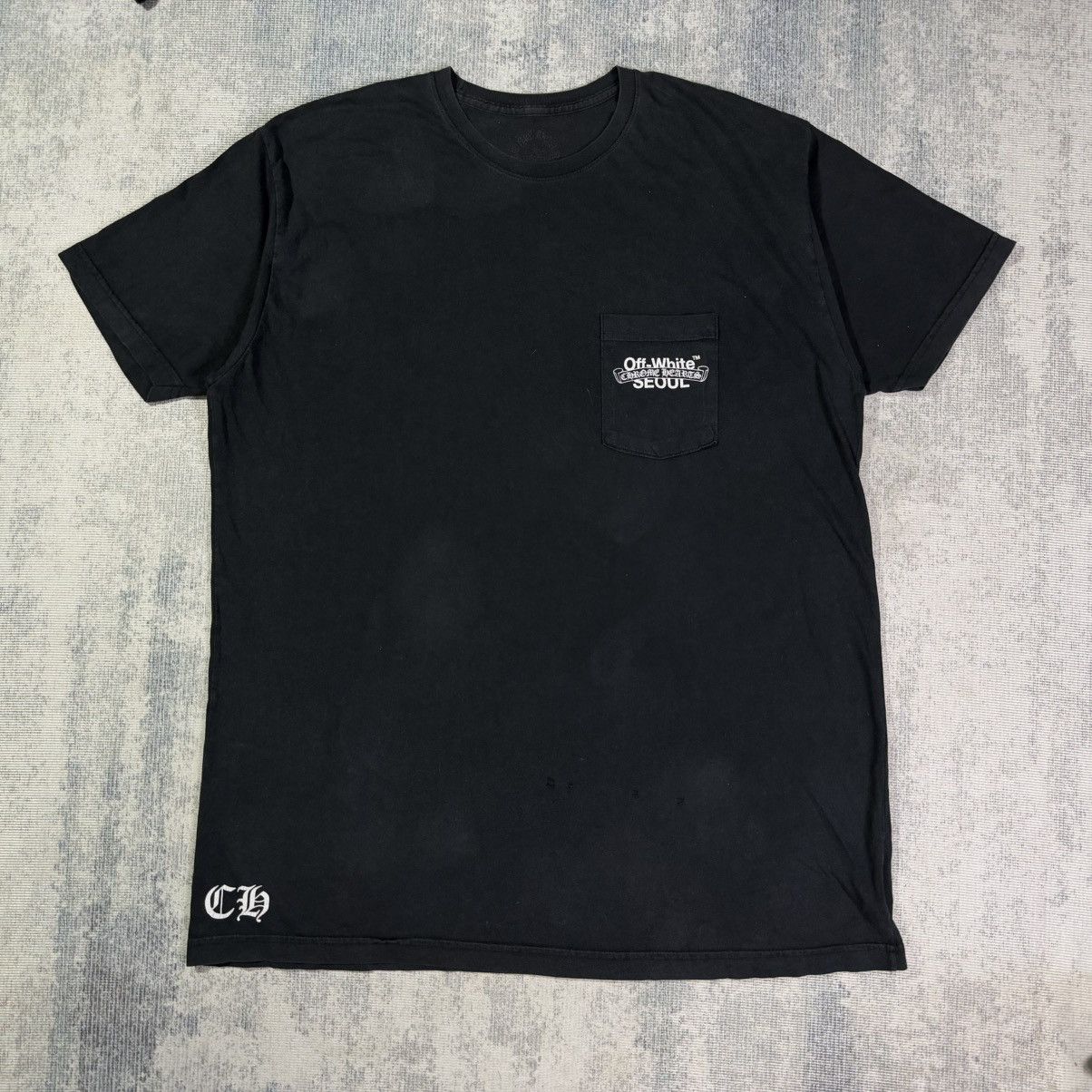 Chrome Hearts × Off-White VERY RARE! SEOUL CITY EXCLUSIVE Size US XXL / EU 58 / 5 - 2 Thumbnail