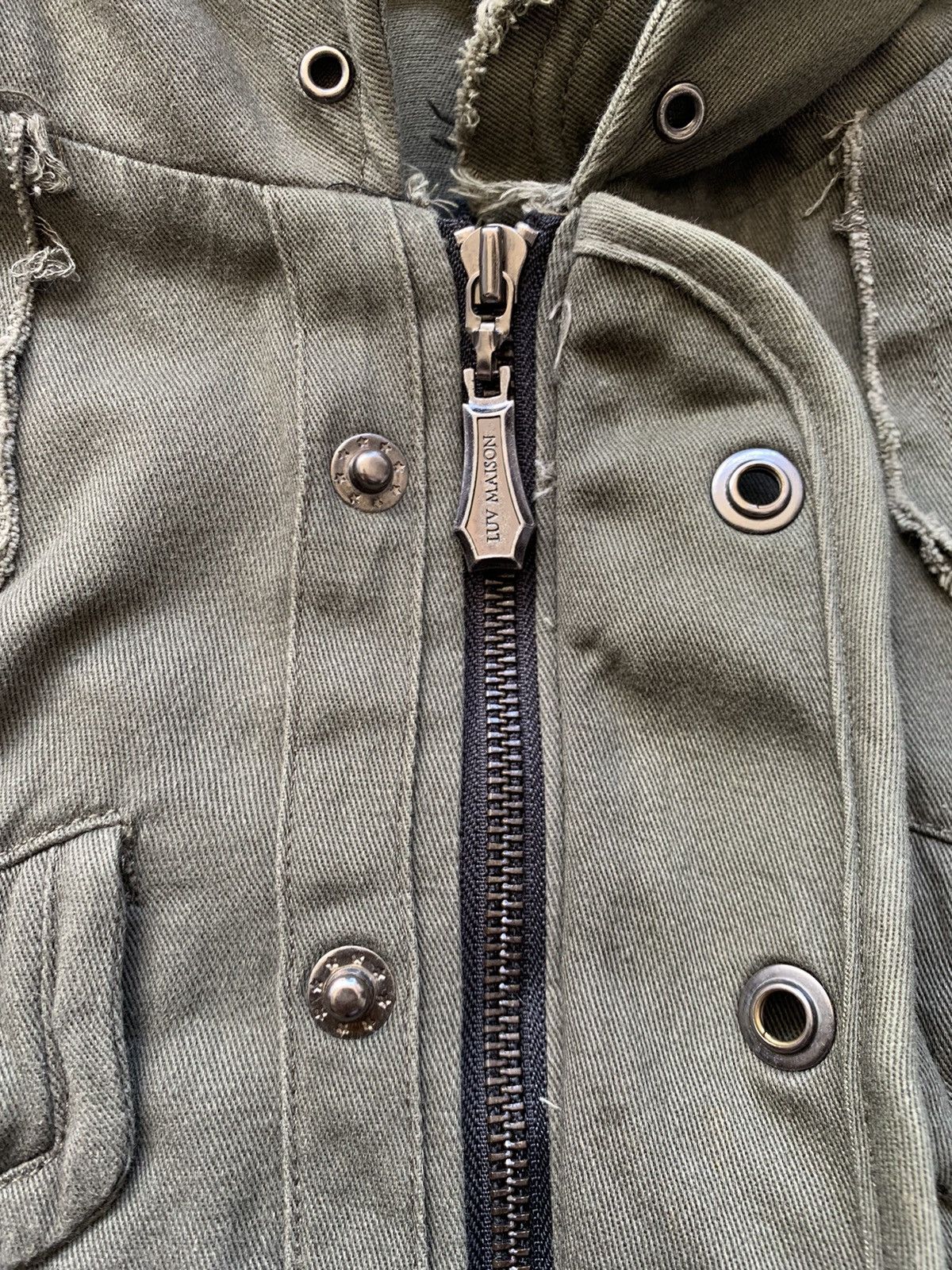 If Six Was Nine Jack Rose Luv Maison Mulitpockets Hooded Bondage Punk Jacket Size US S / EU 44-46 / 1 - 7 Thumbnail