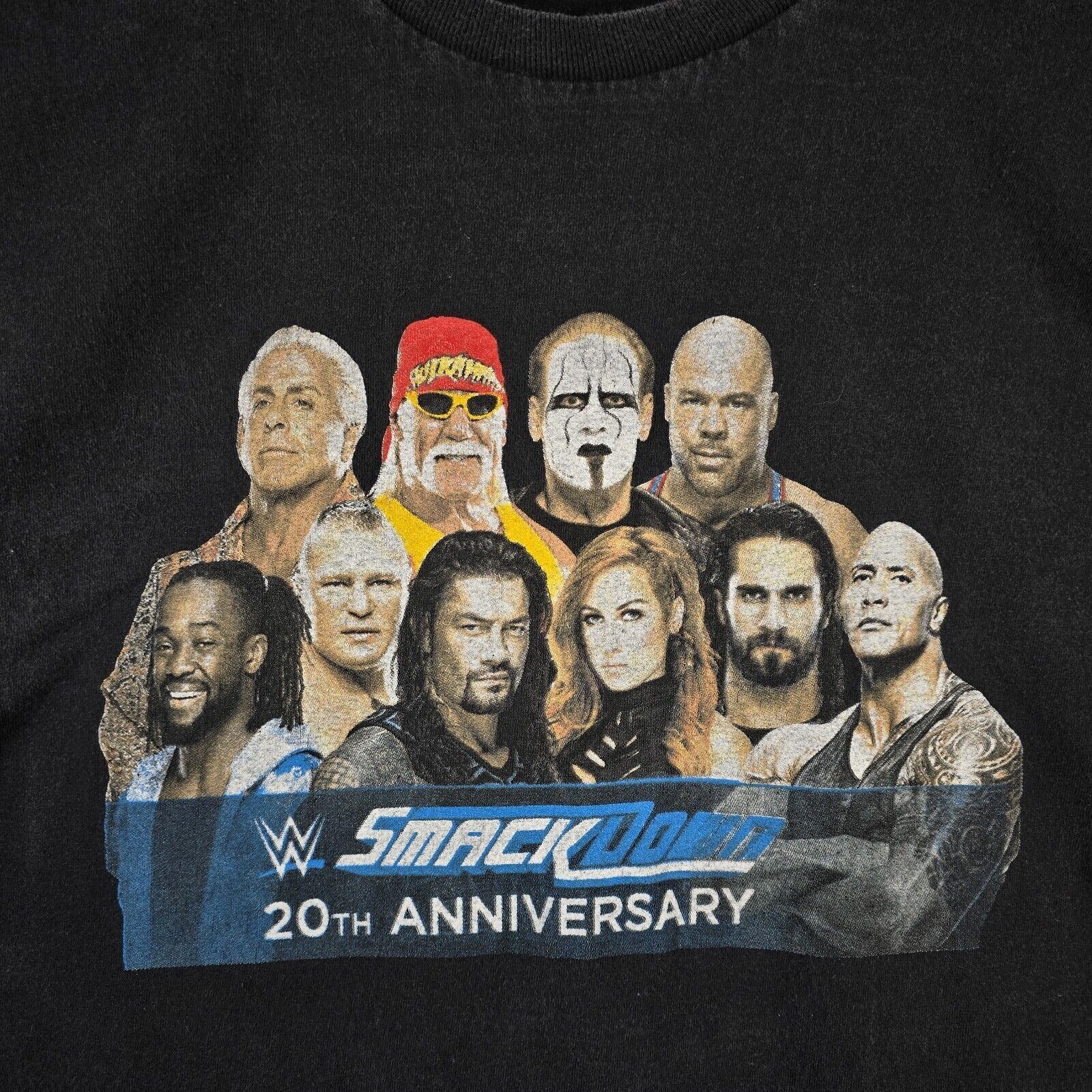 WWE WWE Wrestling Smackdown 20th Anniversary Shirt Size Large Size US L / EU 52-54 / 3 - 3 Thumbnail