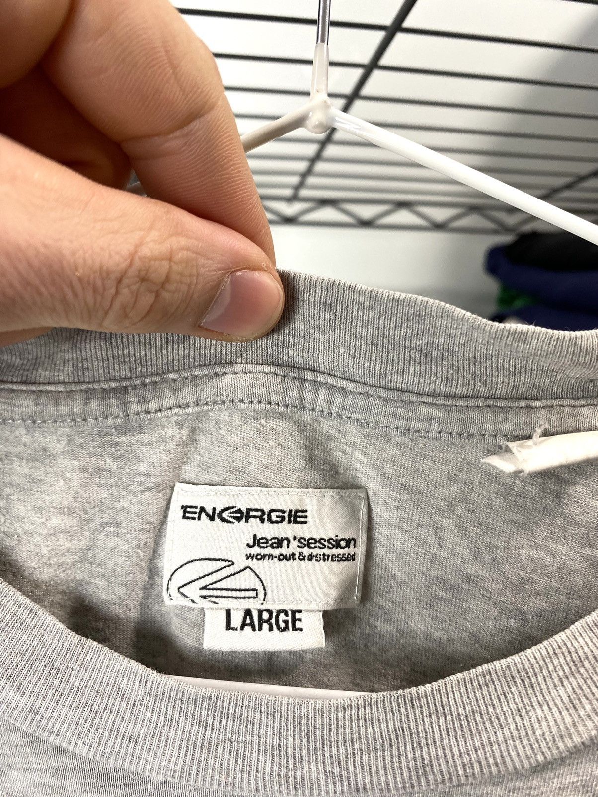 Energie × Sixty Rare! Vintage Energie by Sixty T Shirt Japan Style Size US L / EU 52-54 / 3 - 5 Thumbnail
