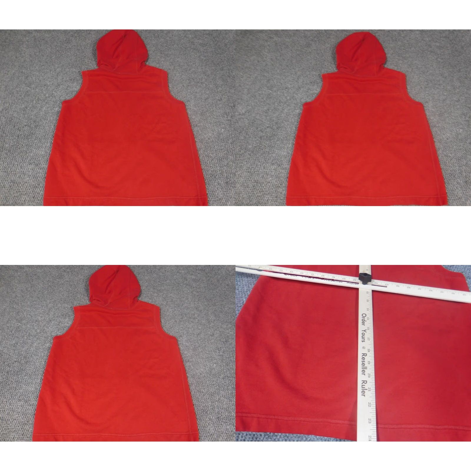 Liz Claiborne Liz Claiborne Womens Sweater Full Zip Raglan Sleeve Red S Knit Cotton Logo Classic Lightweight Shirt Womens Size S / US 4 / IT 40 - 8 Thumbnail
