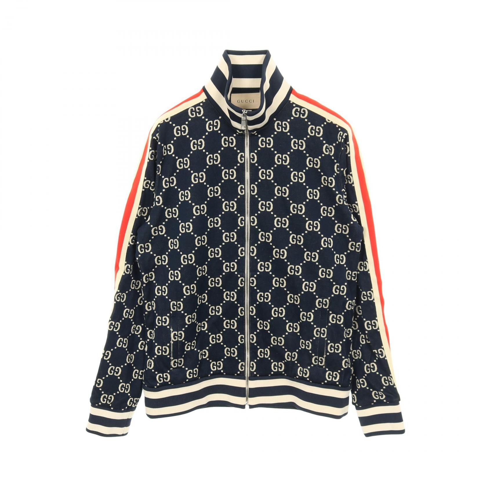 Gucci Gucci Gucci GG Jacquard Polyester Jacket Textile Outerwear DUTY FREE for USA Size ONE SIZE - 1 Thumbnail